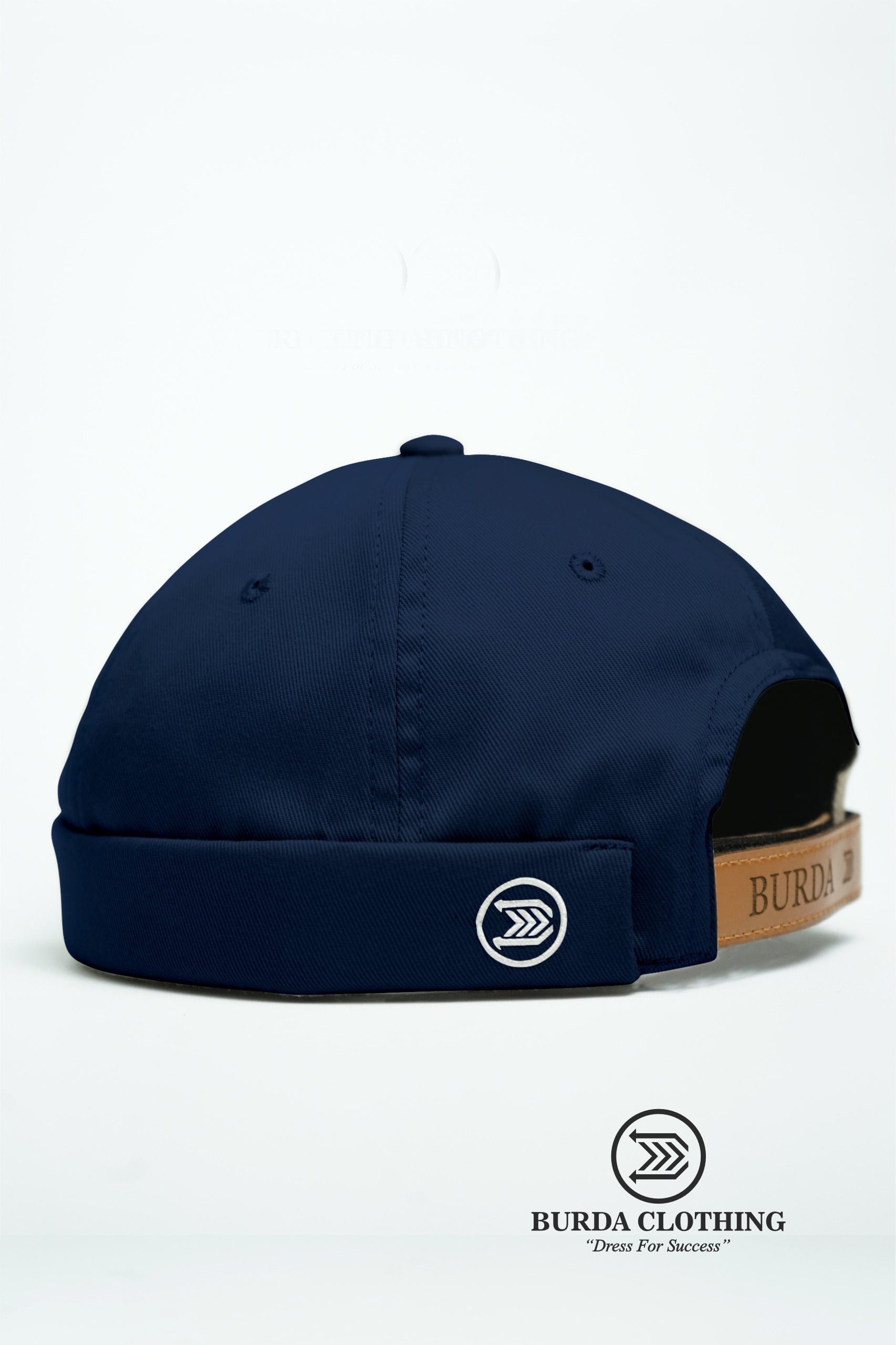 Burdaclothing NAVY BLUE Brimless Hat