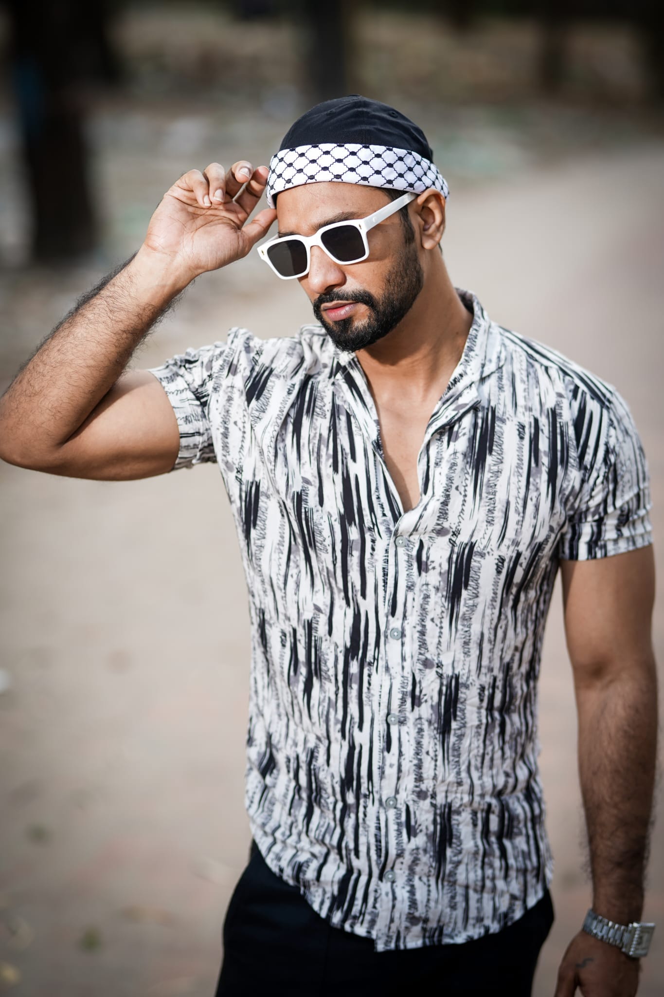 Burdaclothing Palestine Kufiya Brimless Hat