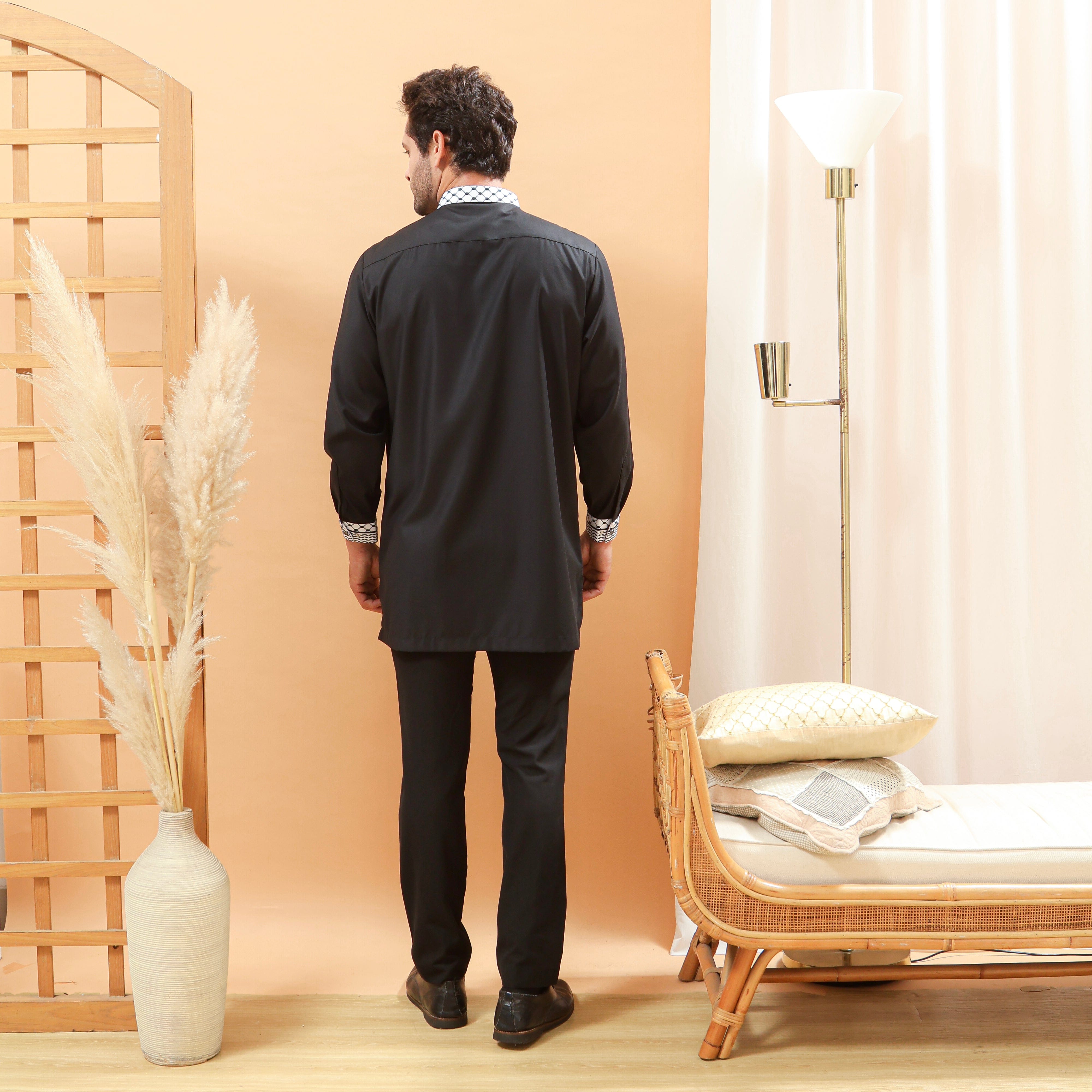 burdaclothing Palestine Premium Short Kurta