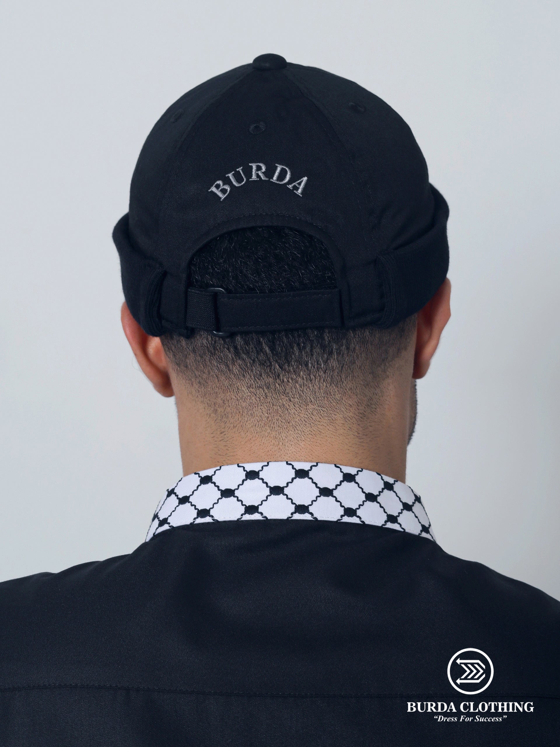 Peace Brimless Hat by Burdaclothing