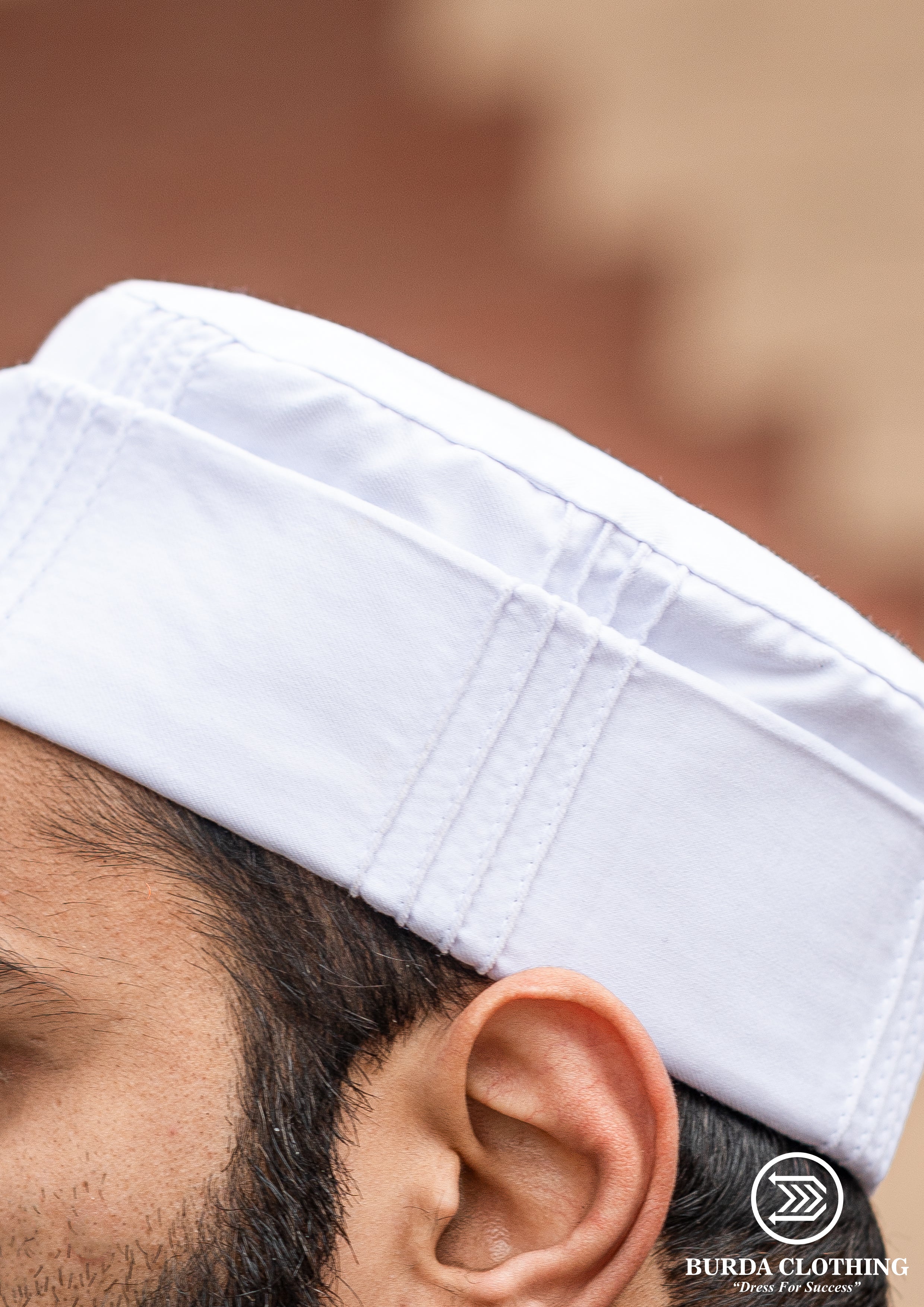 Sandal Folded Kufi by burdaclothing