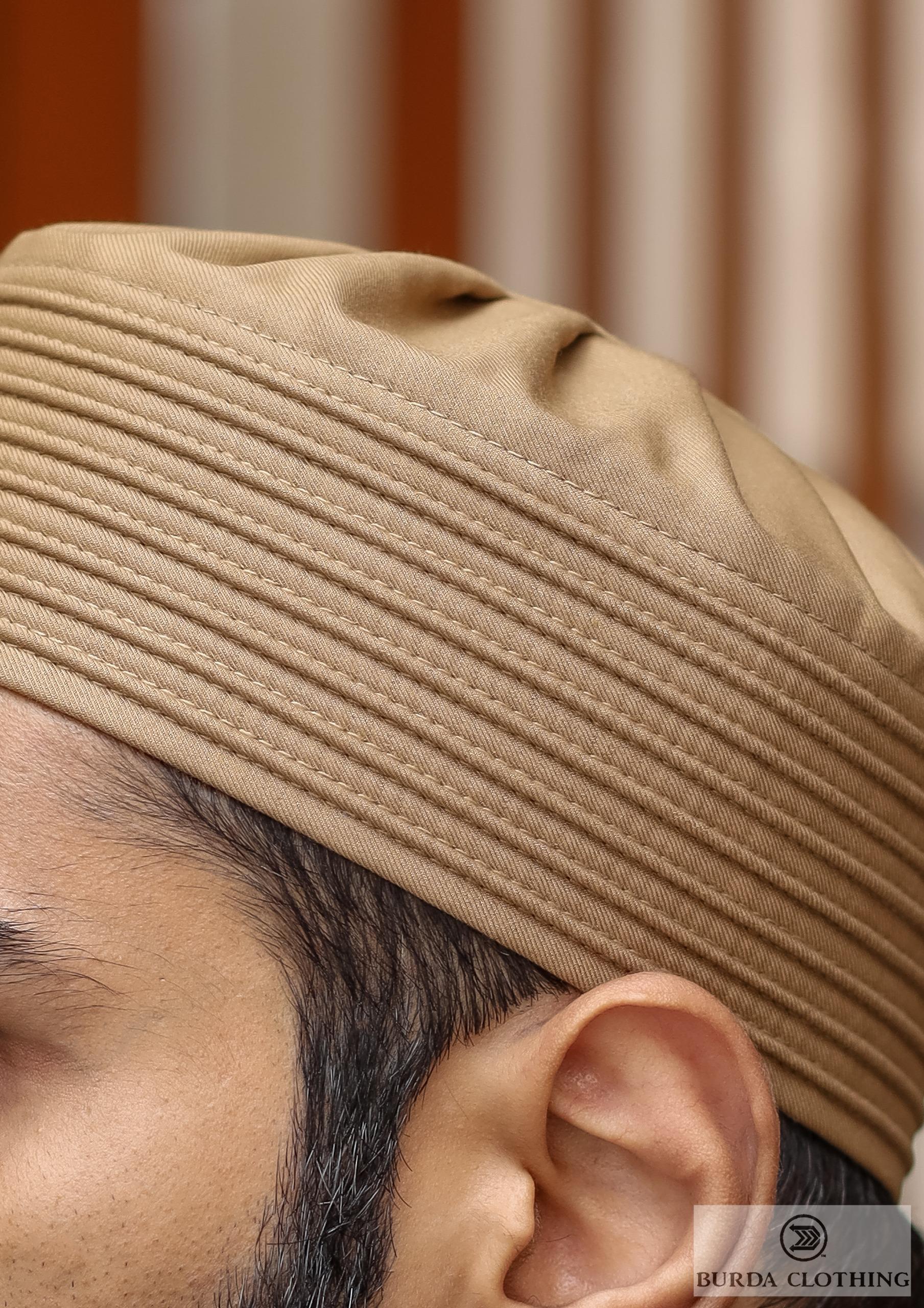 Burdaclothing Sandal Pleated Kufi S008