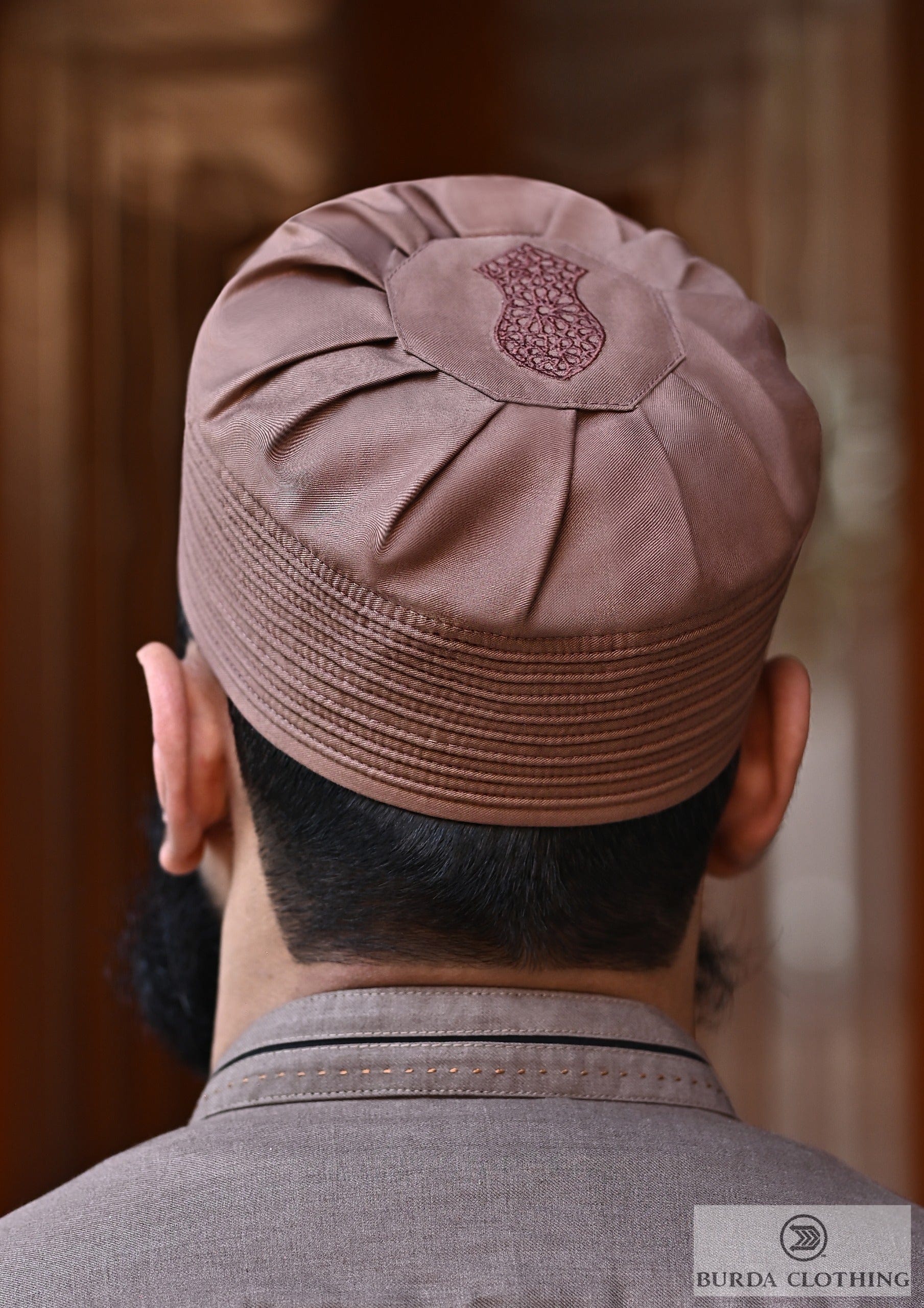 Burdaclothing Sandal Pleated Kufi S008