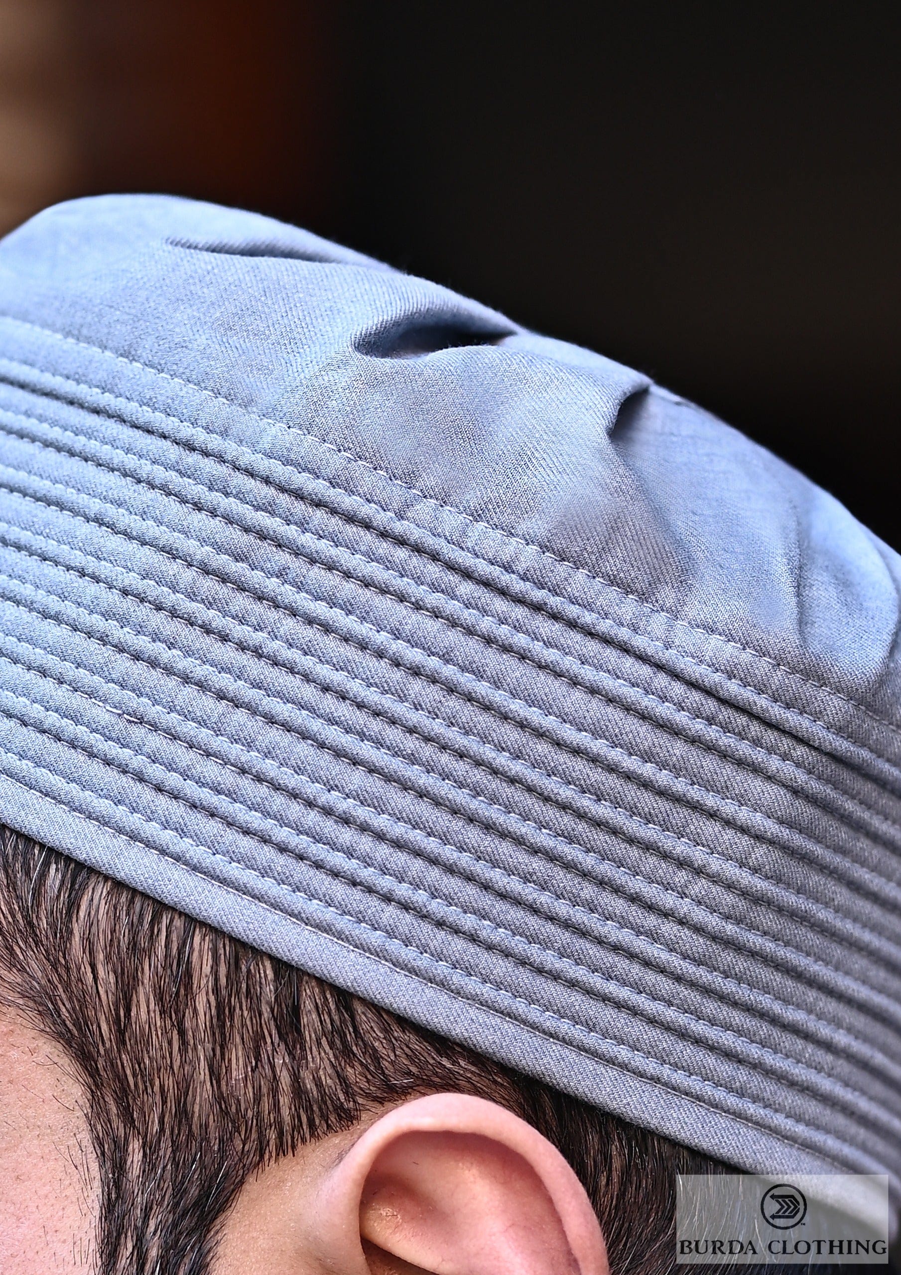 Burdaclothing Sandal Pleated Kufi S008