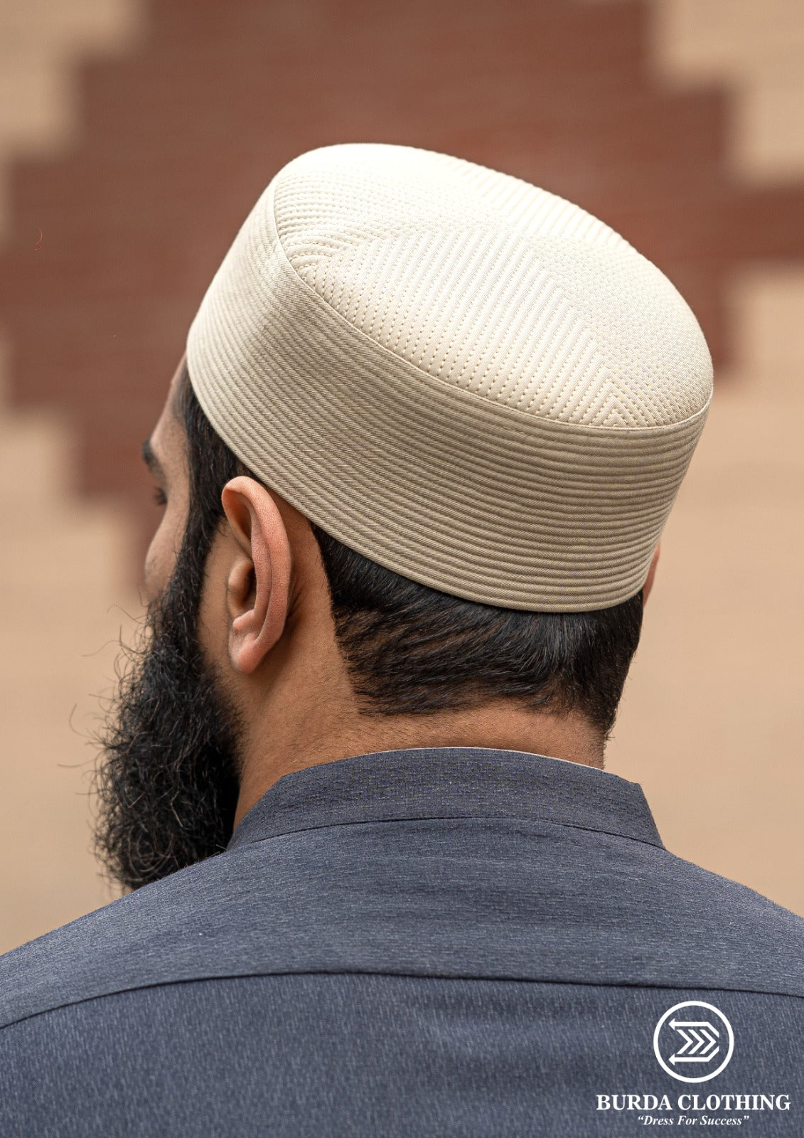 Turban Kufi 21 XS / Beige by Burdaclothing