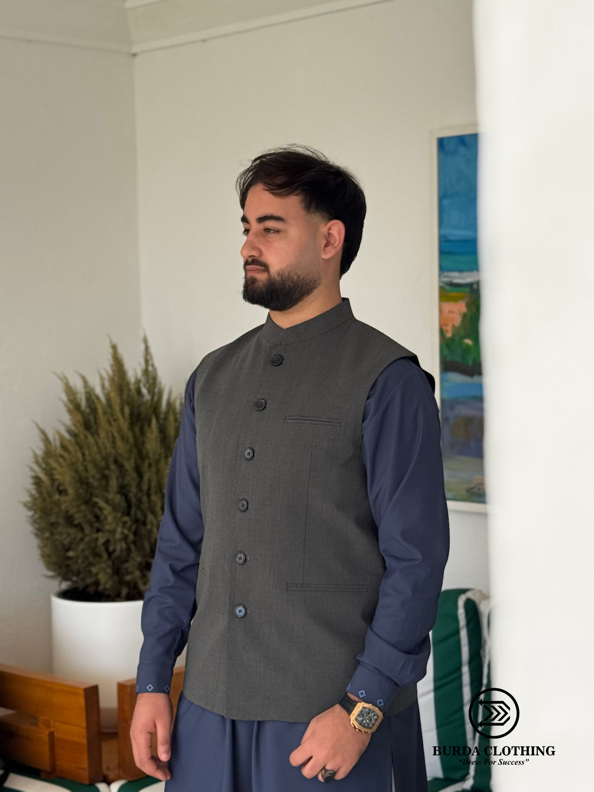 Ustad waistcoat by burdaclothing