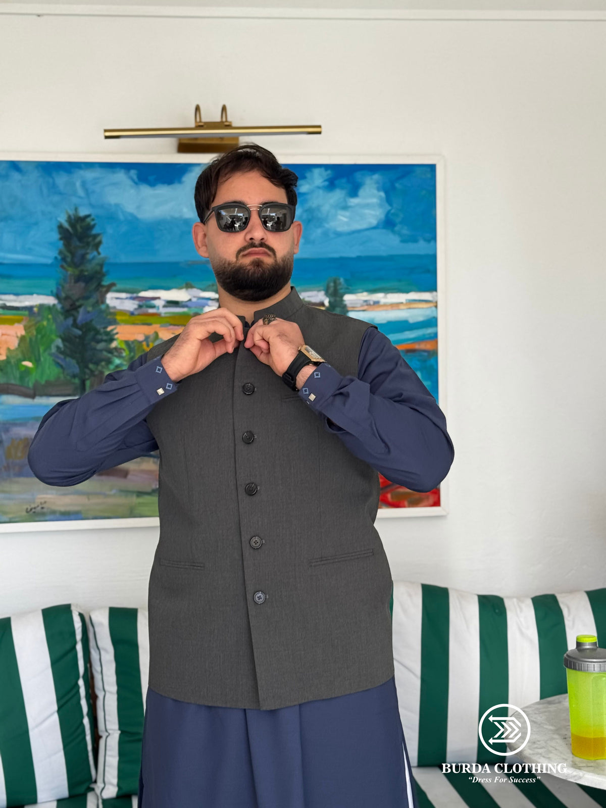 Ustad waistcoat by burdaclothing