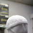Burdaclothing White Skull Knit Cotton kufi