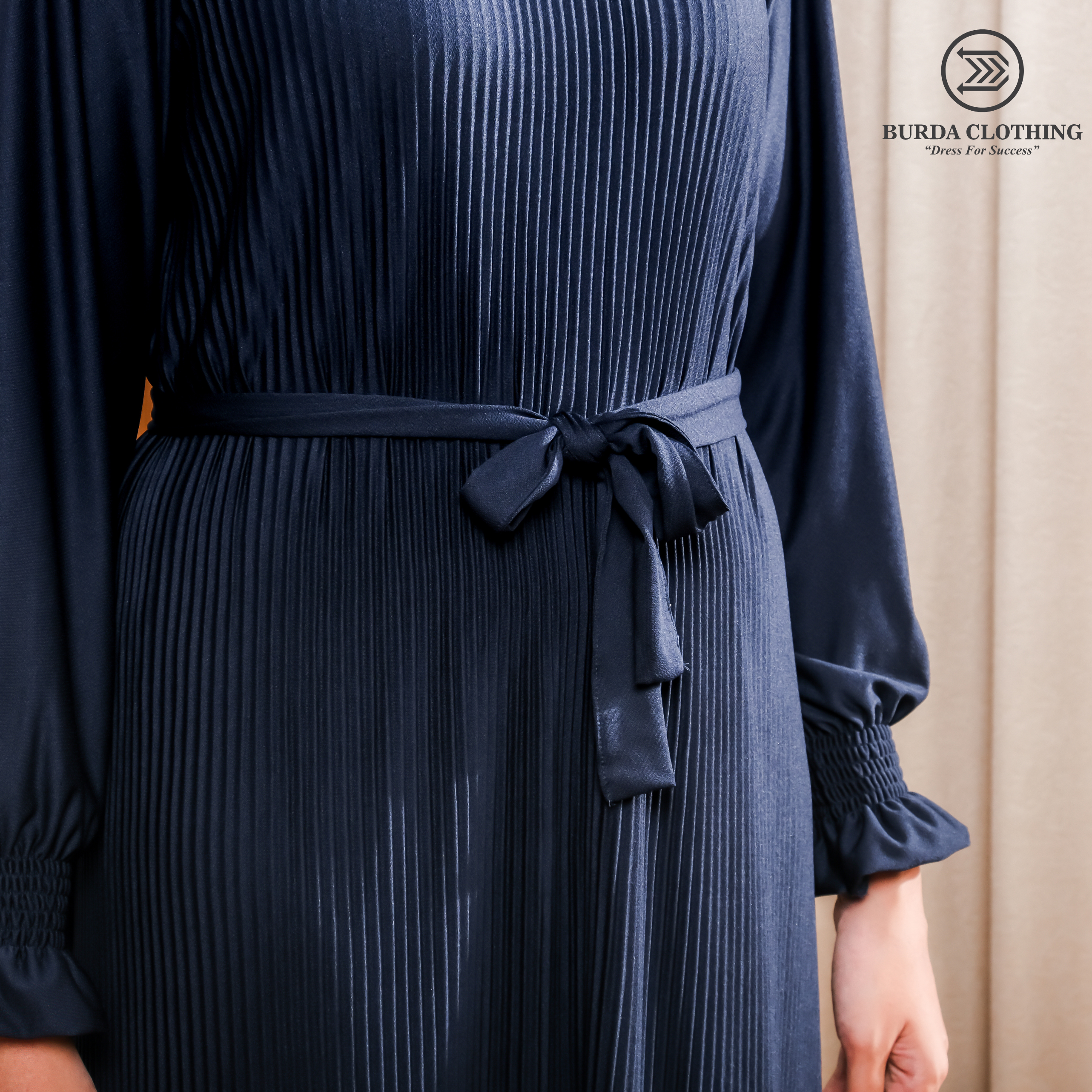 Women's Plain Dress Navy by Burdaclothing