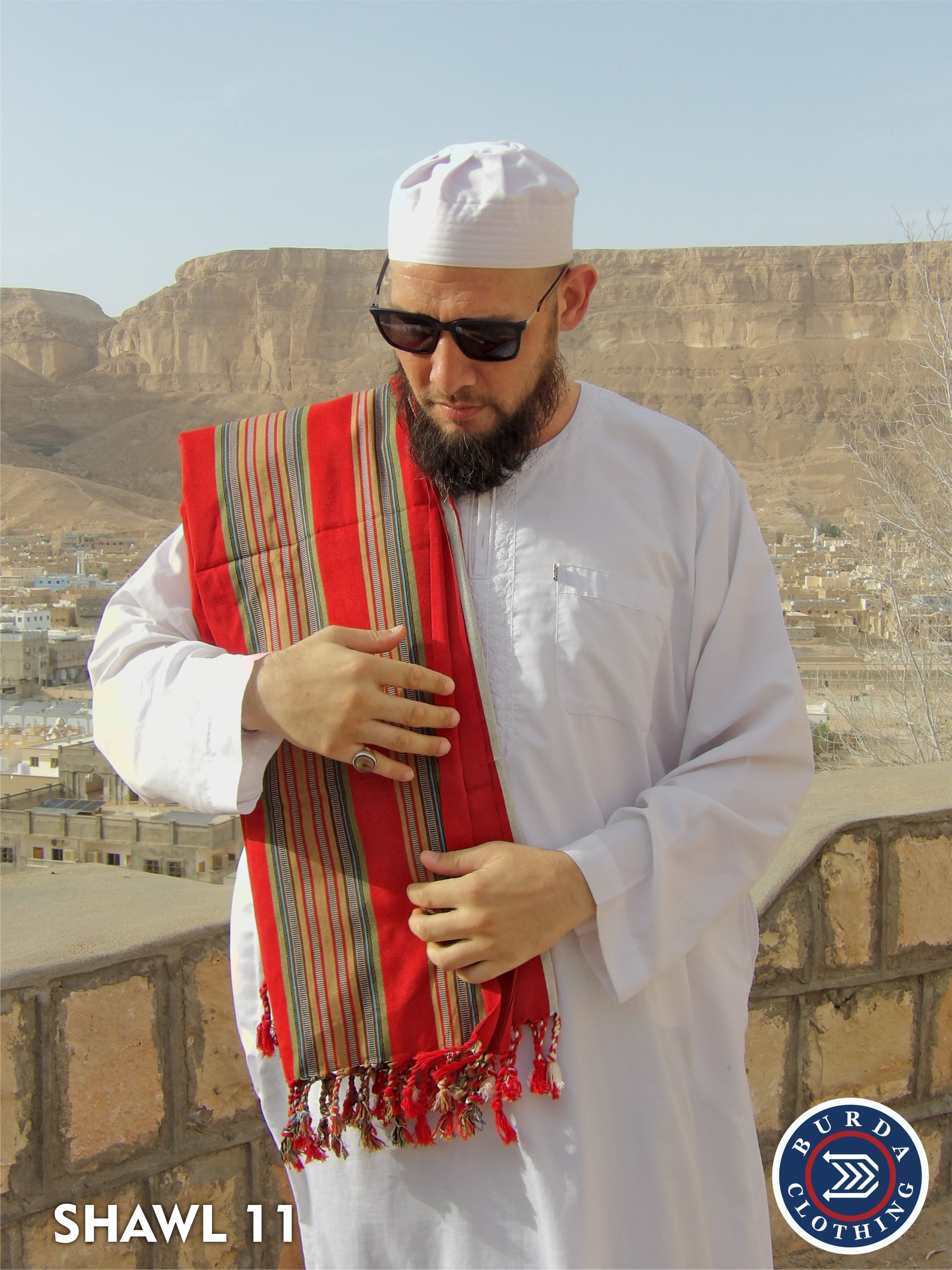 Yemeni Shawls Design 11 by Burdaclothing