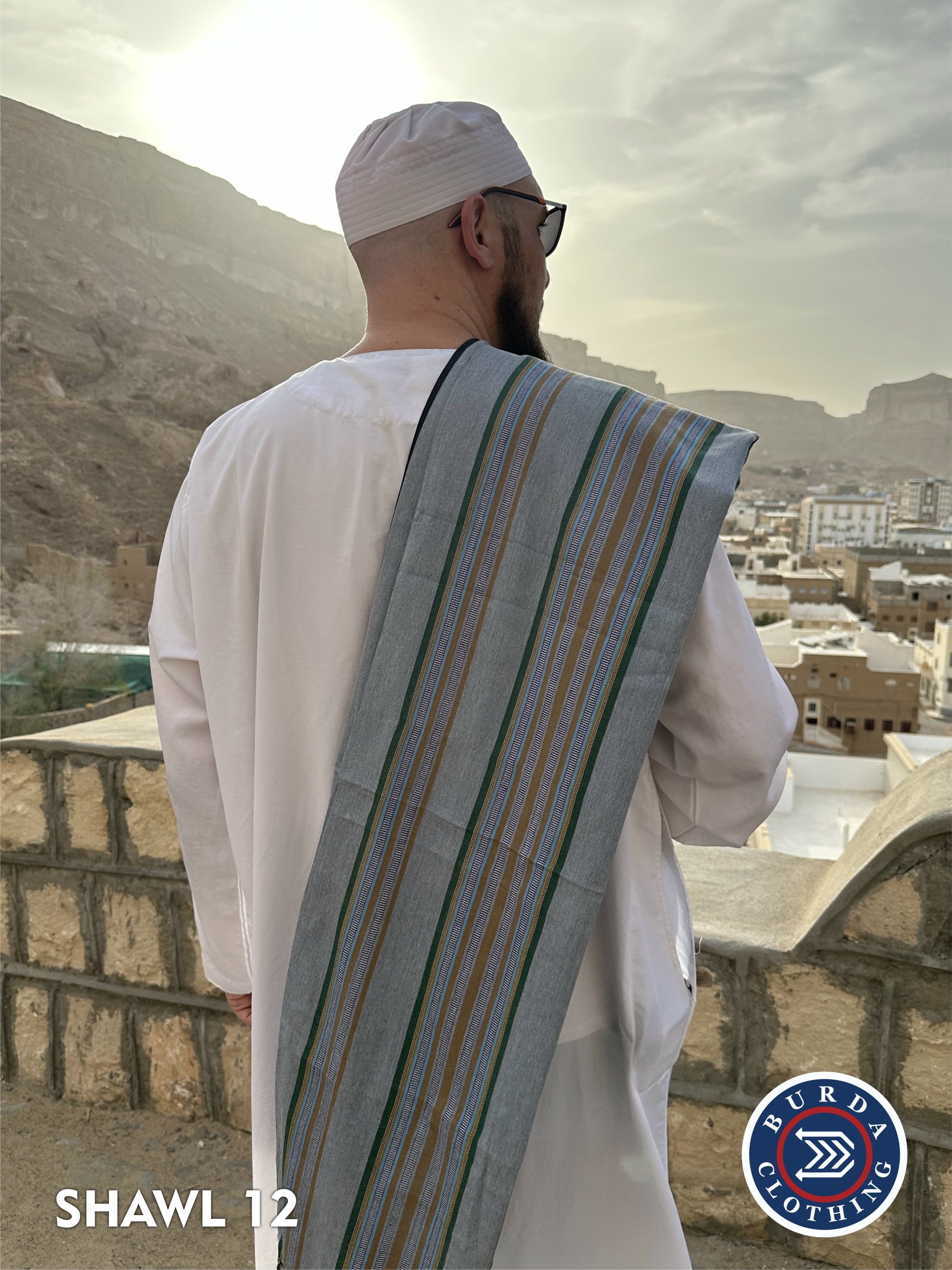 Yemeni Shawls Design 12 by Burdaclothing