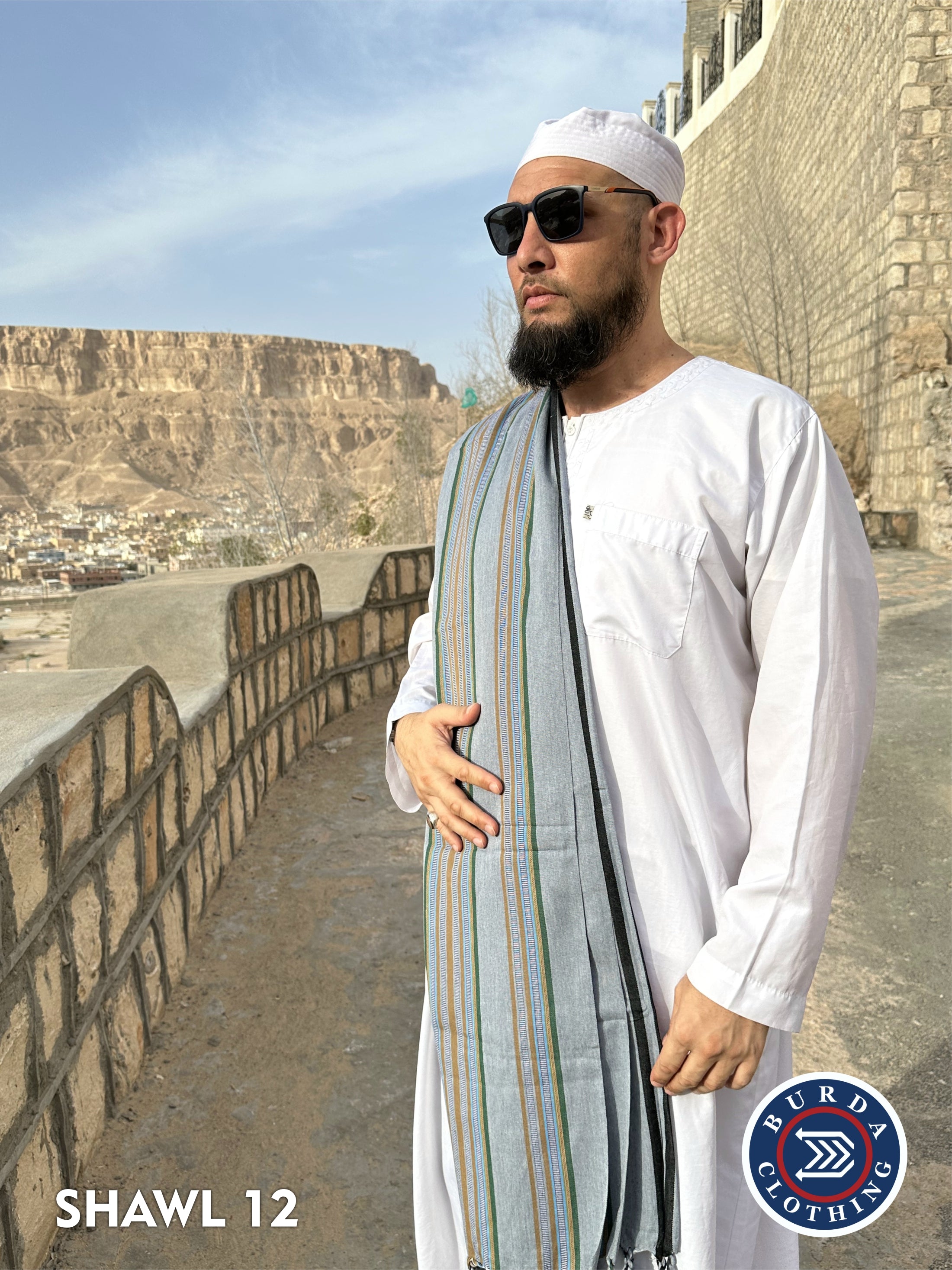 Yemeni Shawls Design 12 by Burdaclothing