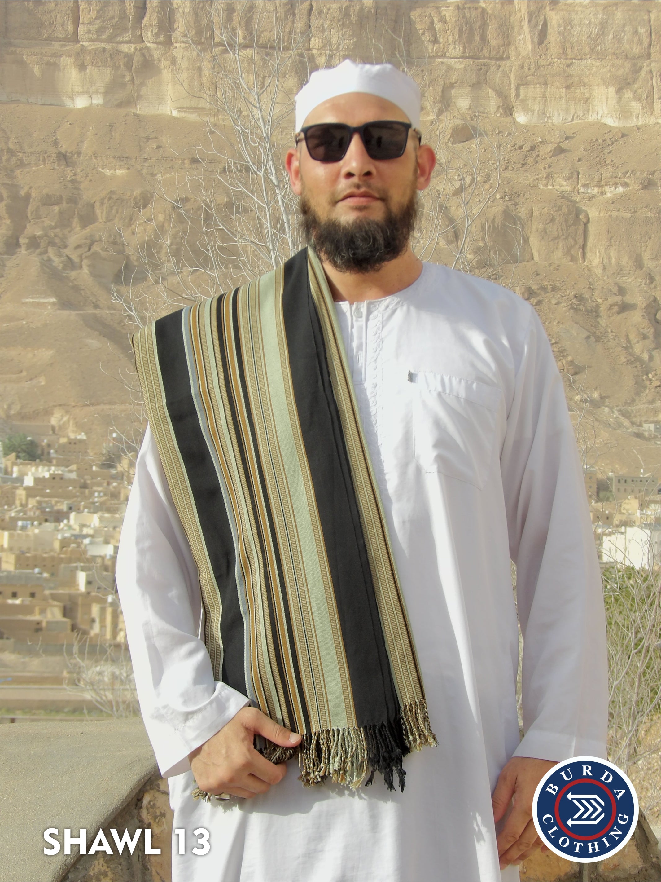Yemeni Shawls Design 13 by Burdaclothing