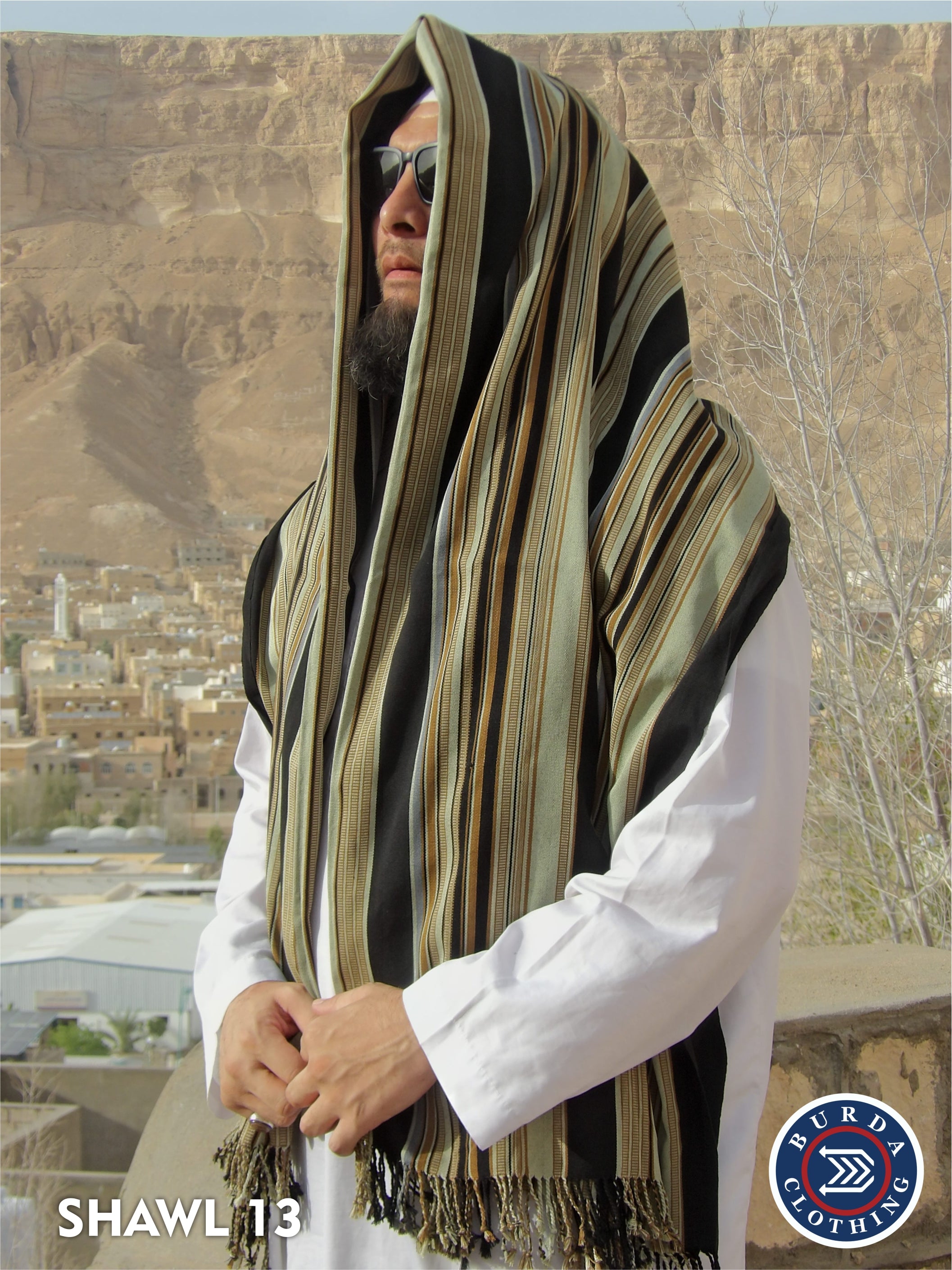 Yemeni Shawls Design 13 by Burdaclothing