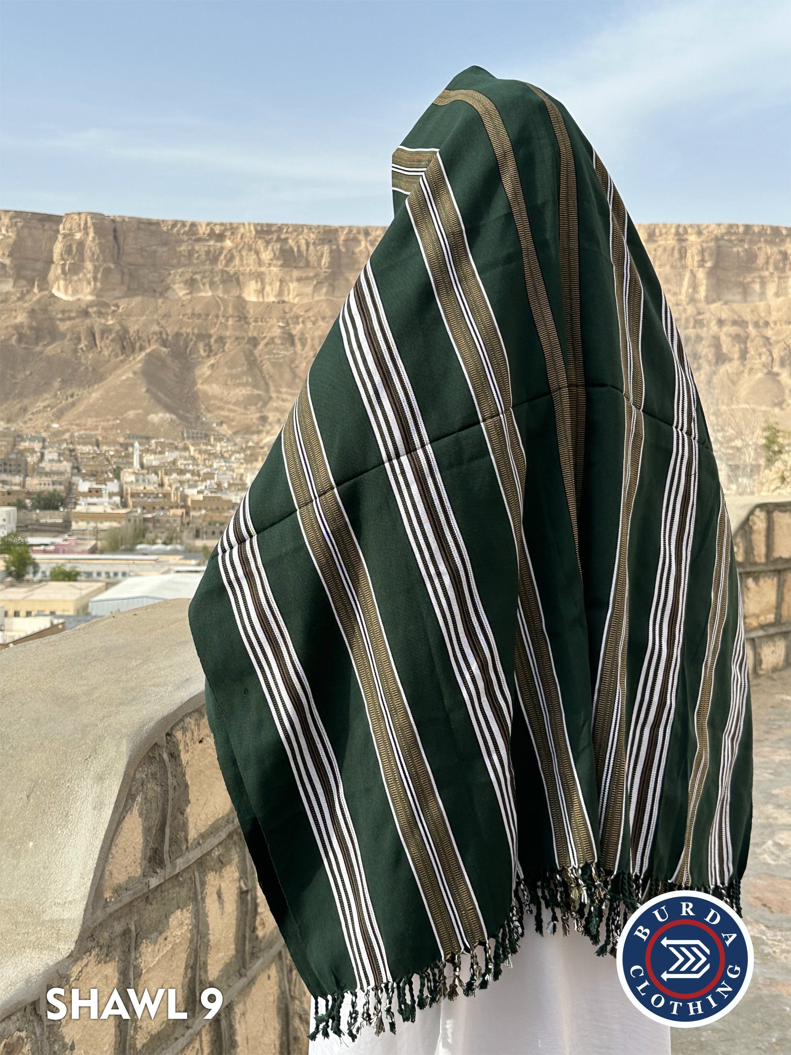 Yemeni Shawls Design 9 by Burdaclothing