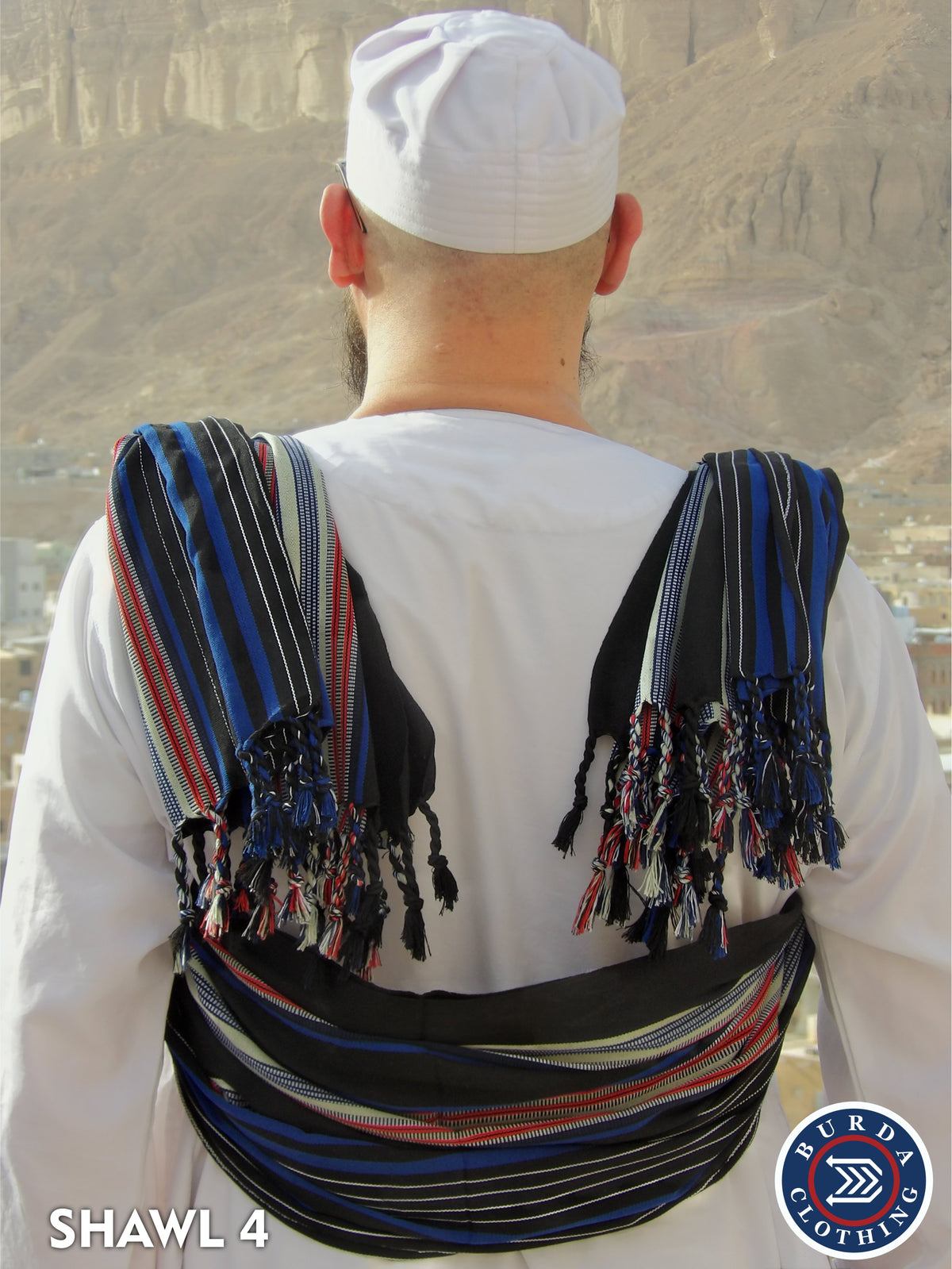 Yemeni Shawls Shawl Design 4 by Burdaclothing
