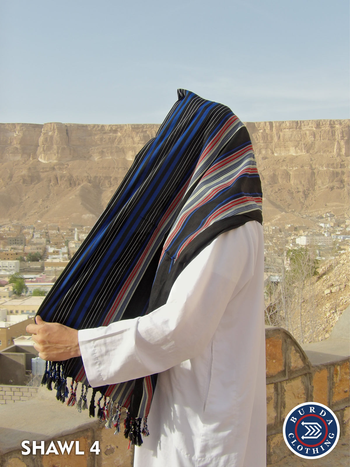 Yemeni Shawls Shawl Design 4 by Burdaclothing