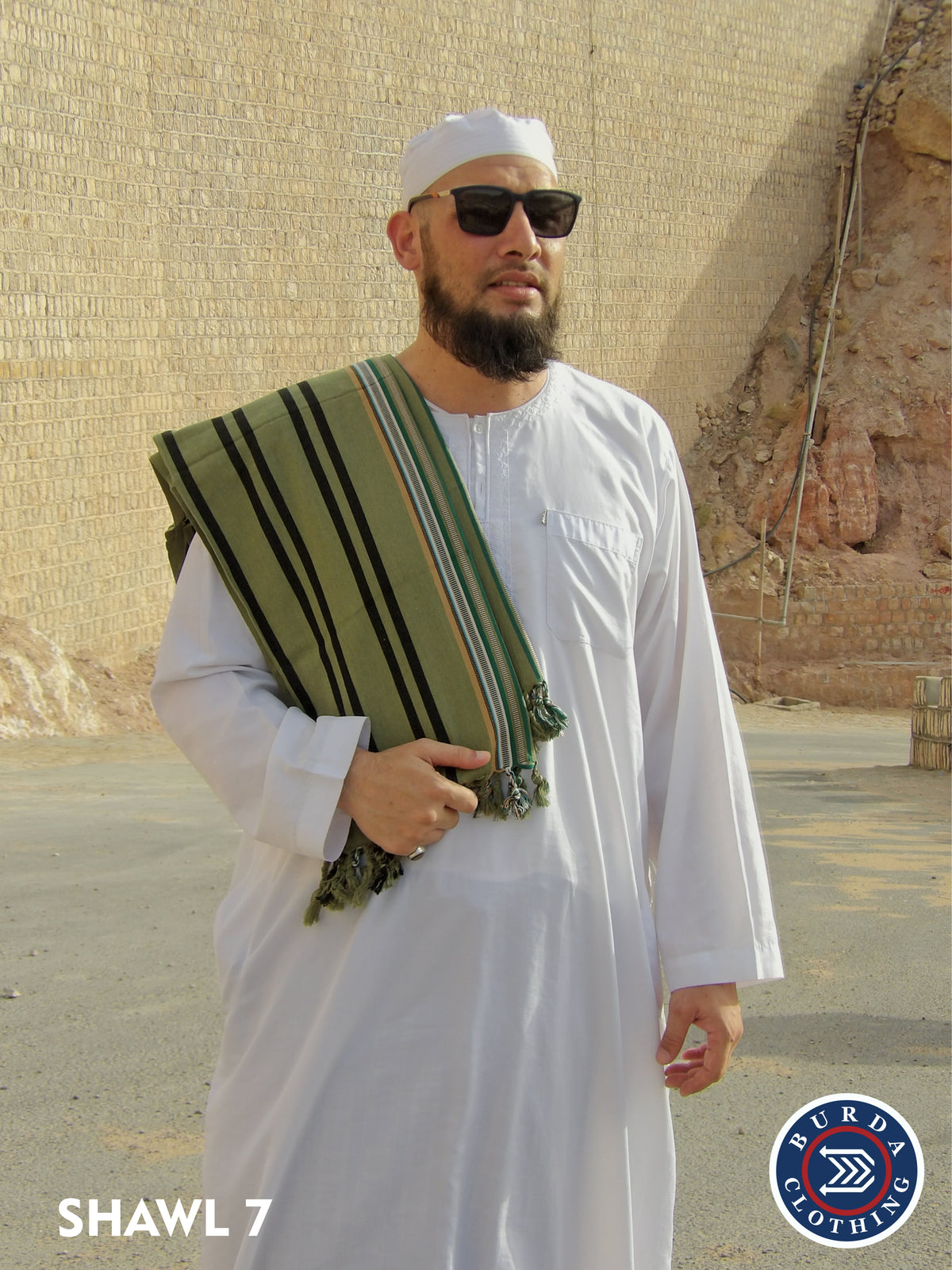 Yemeni Shawls Shawl Design 7 by Burdaclothing