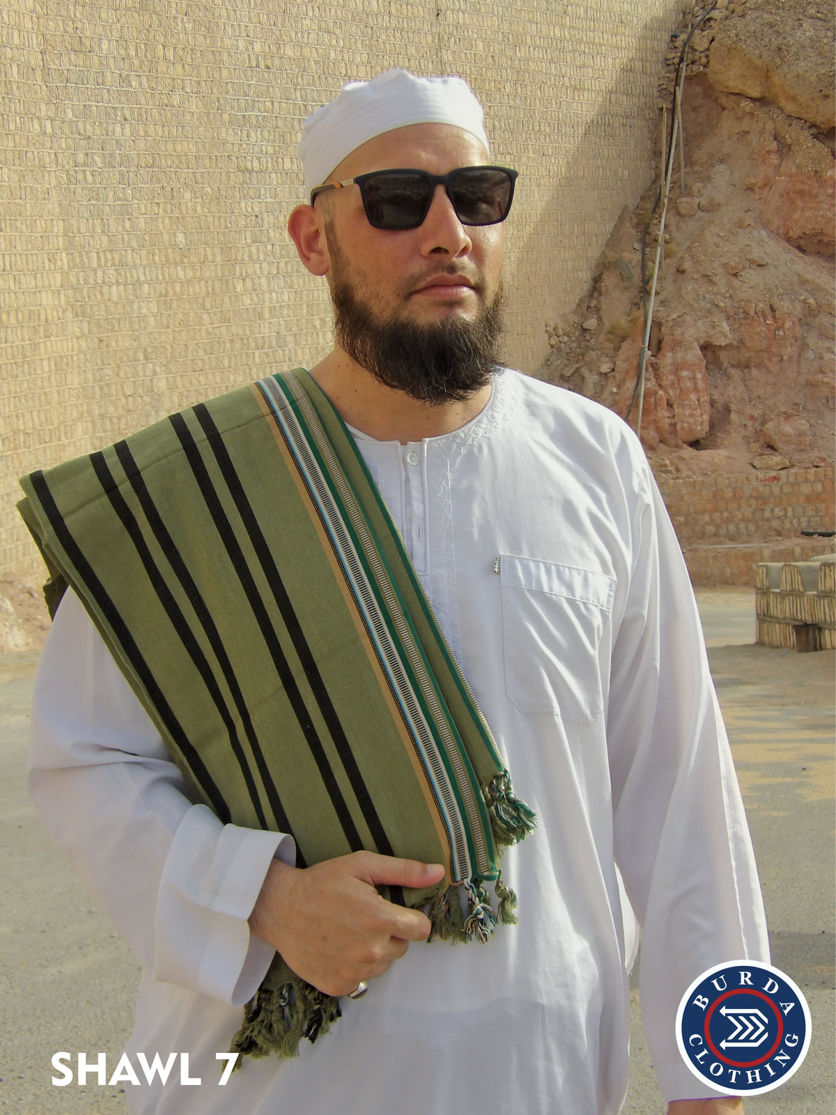 Yemeni Shawls Shawl Design 7 by Burdaclothing