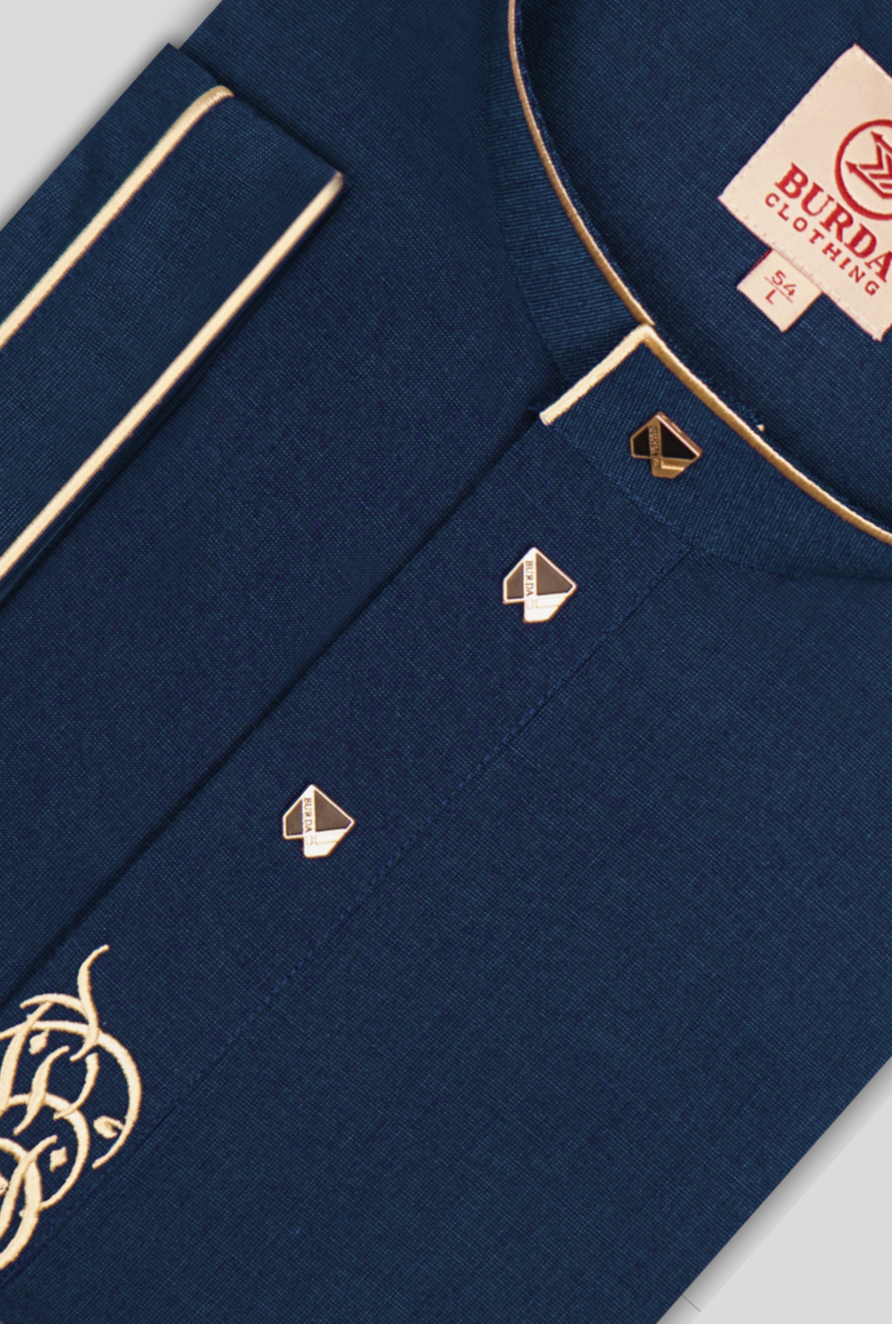 Premium-Thobe für Erwachsene 225 Marineblau