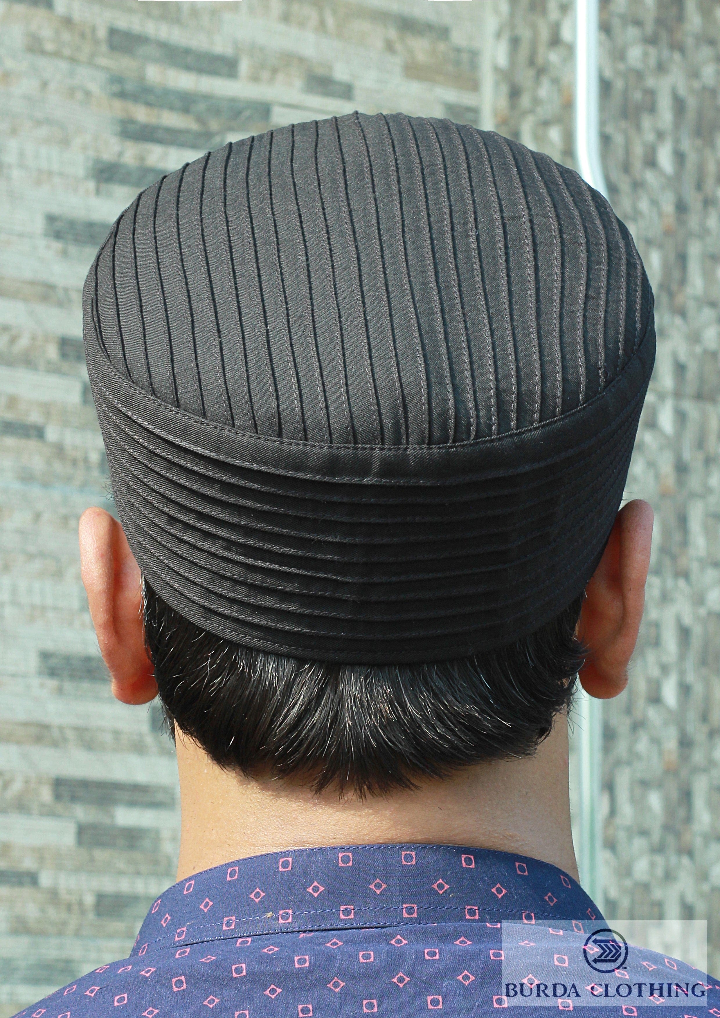 burdaclothing 21 / Black Kufi P001