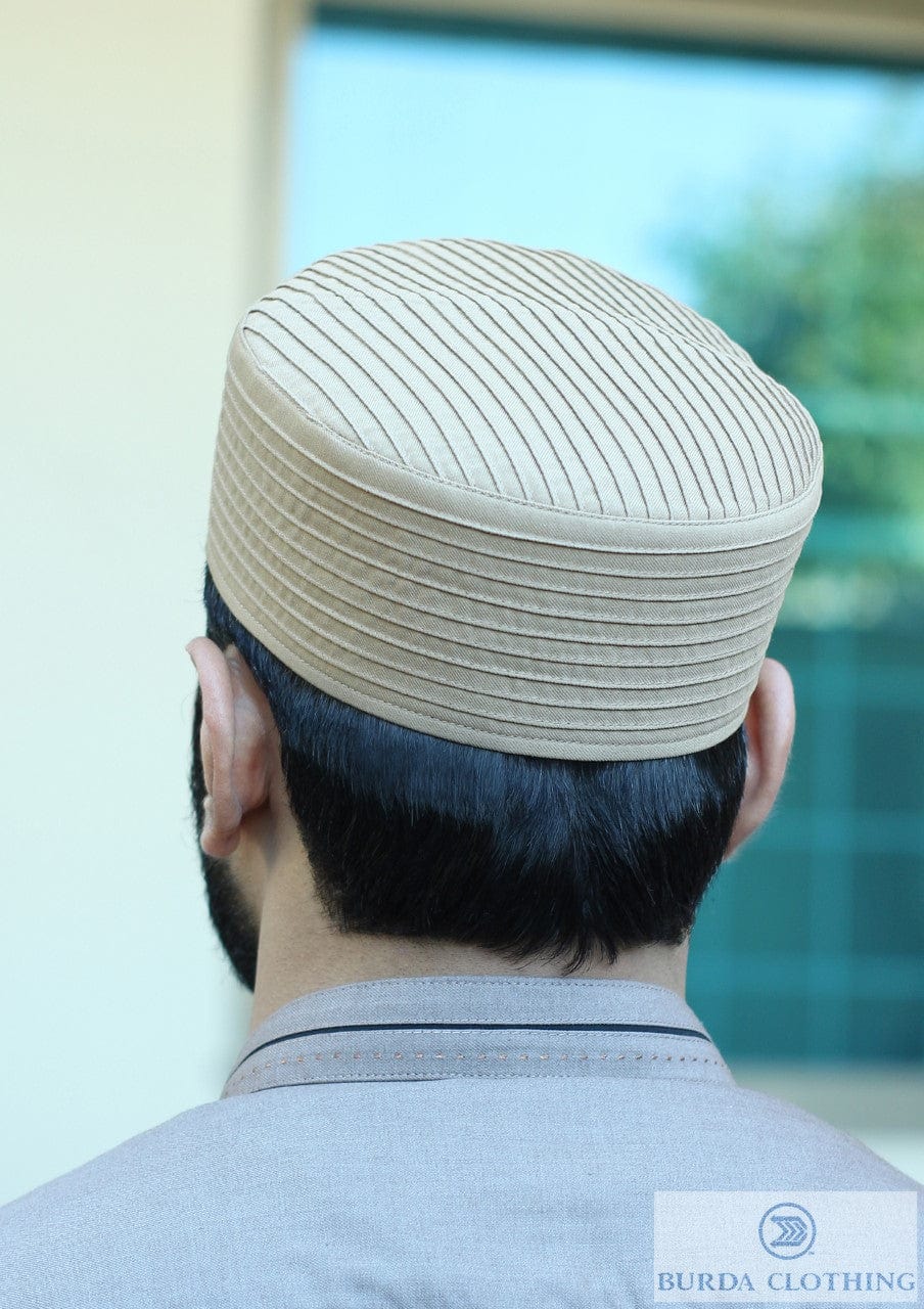 burdaclothing 21 / Gold Kufi P001