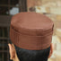 burdaclothing 21 XS / Brown Brown Folded Kufi