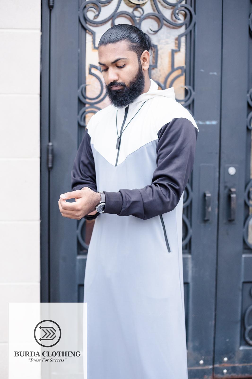 Burdaclothing 52L Winter Sporty Short Hoodie Thobe (Version 2.0)