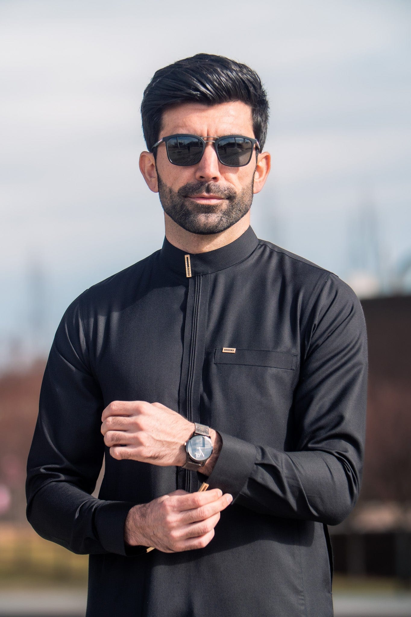 Burdaclothing Adult Premium Thobe 507 Black