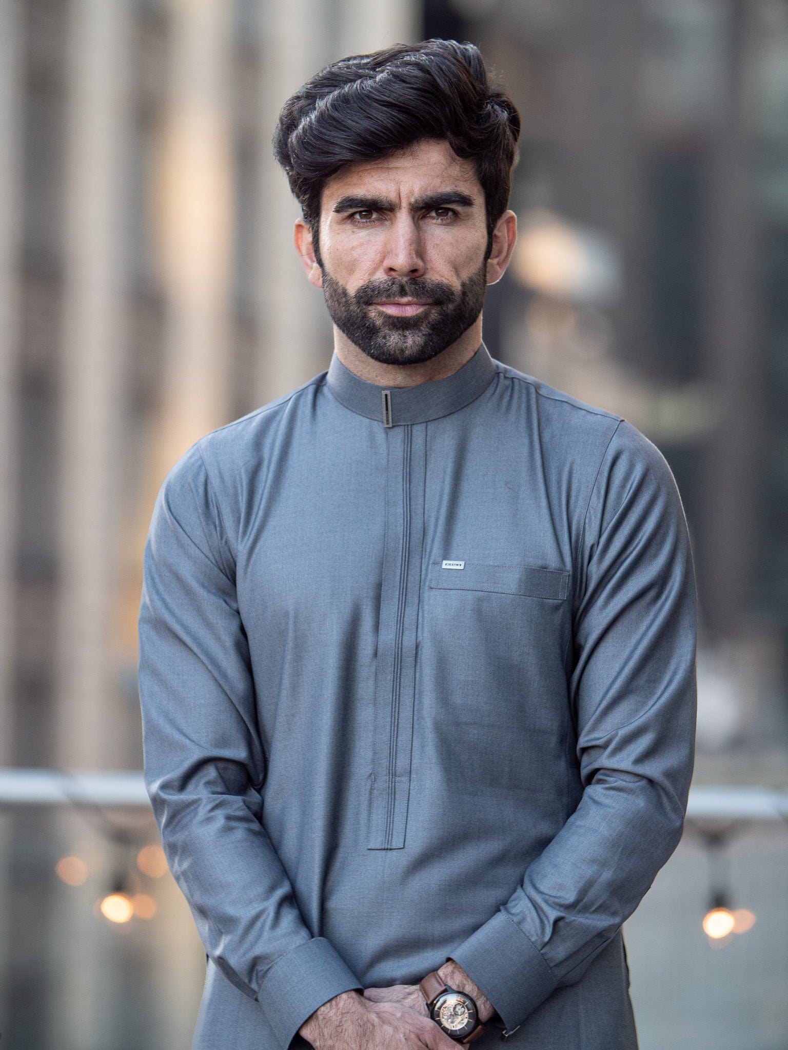 Burdaclothing Adult Premium Thobe 507 Gray