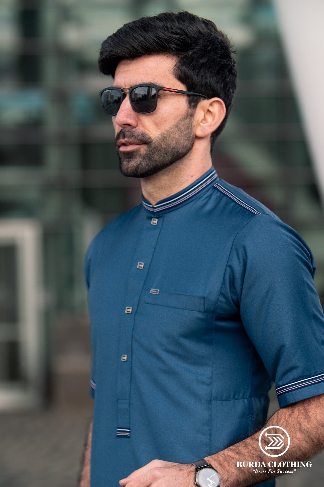 Burdaclothing Adult Short Sleeve Thobe 512
