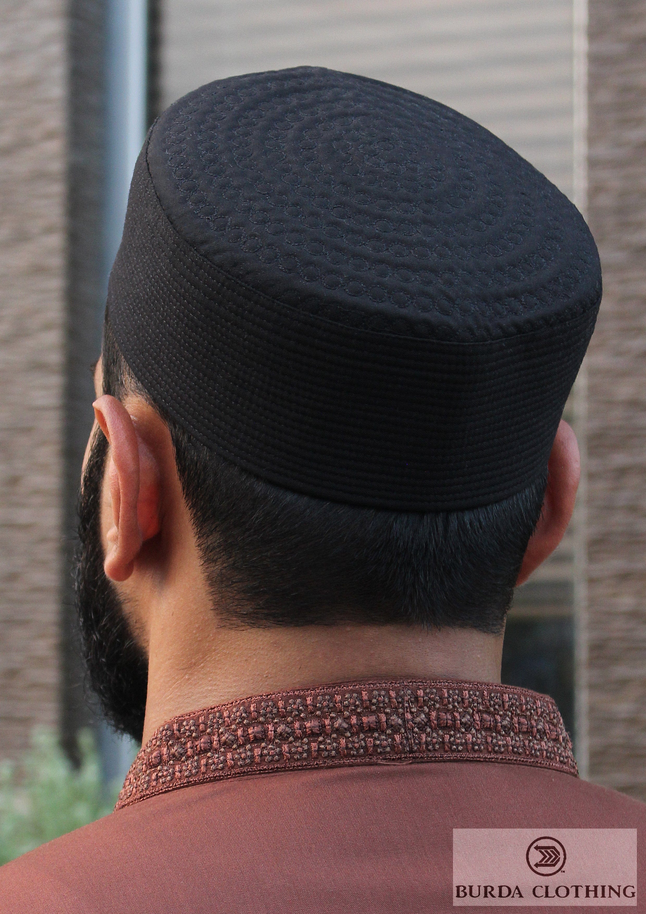 Burdaclothing BLACK / 21" XS Platinum Kufi 05 (Click to see 3 more color)