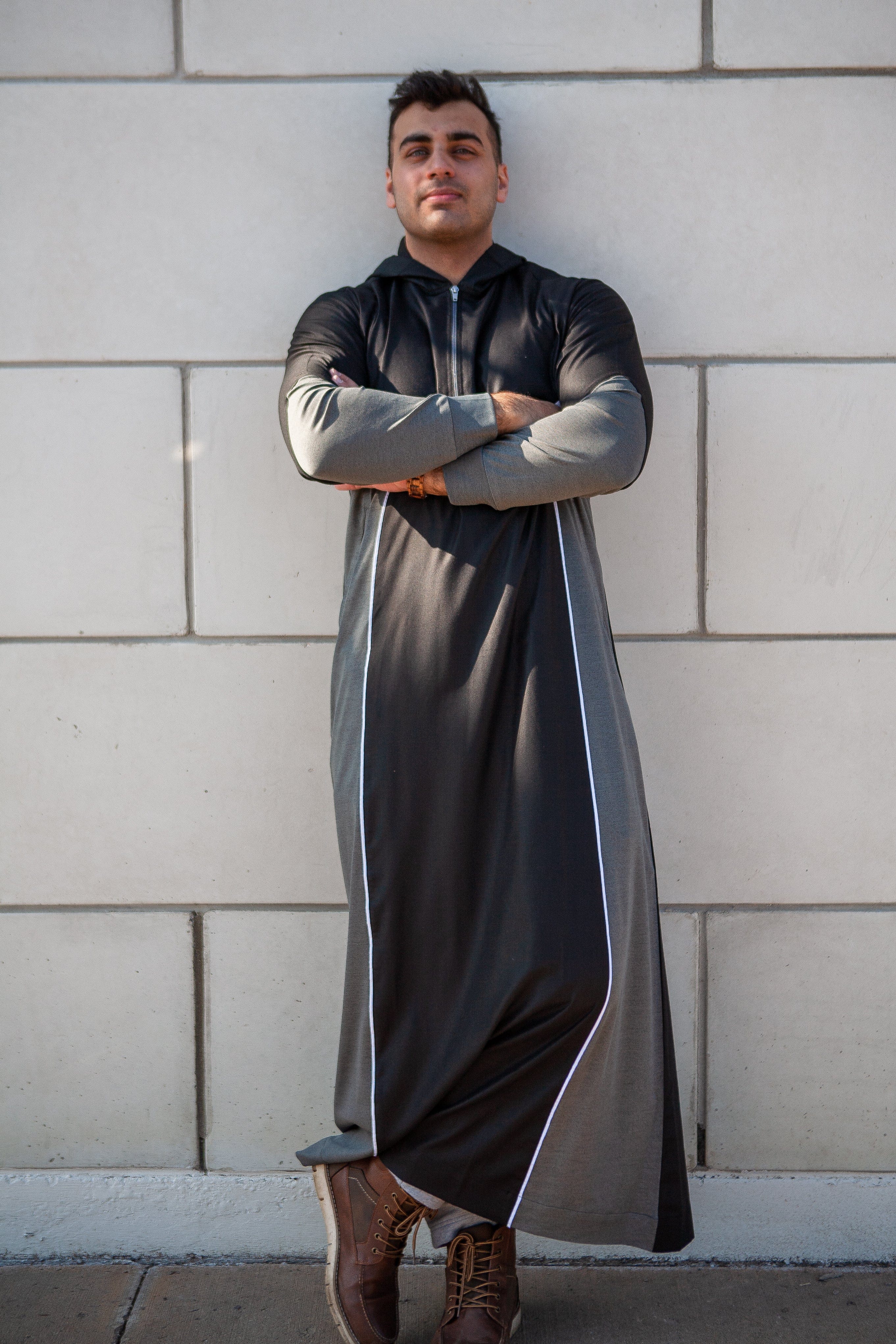 burdaclothing Blizzard Black Adult Thobe ( Father& Son)