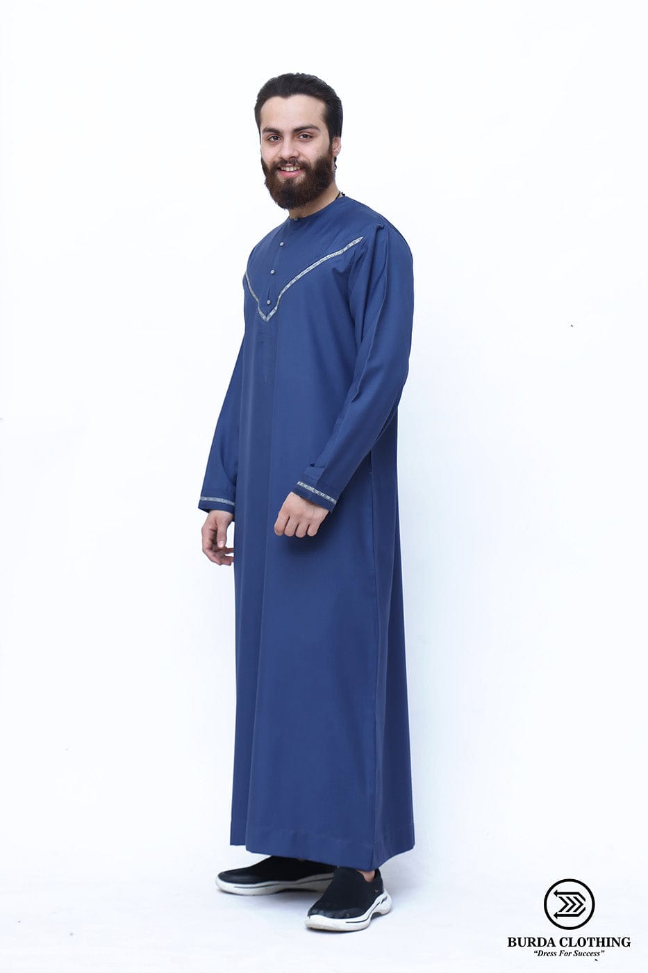 burdaclothing Emirati Adult Thobe (Blue Edition)