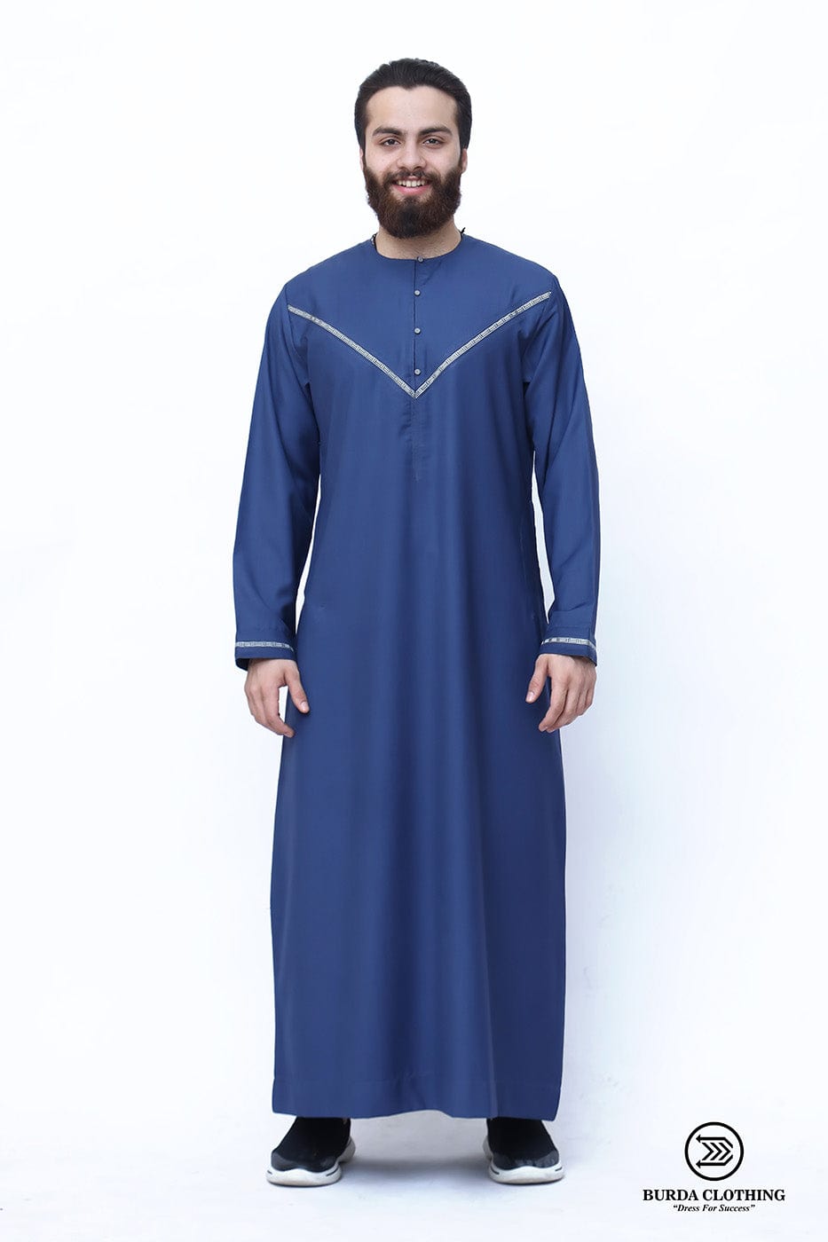 burdaclothing Emirati Adult Thobe (Blue Edition)