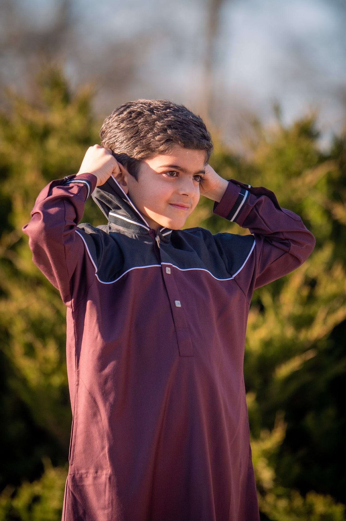 Burdaclothing KIDS PREMIUM HOODIE THOBE 514 (Father & Son)