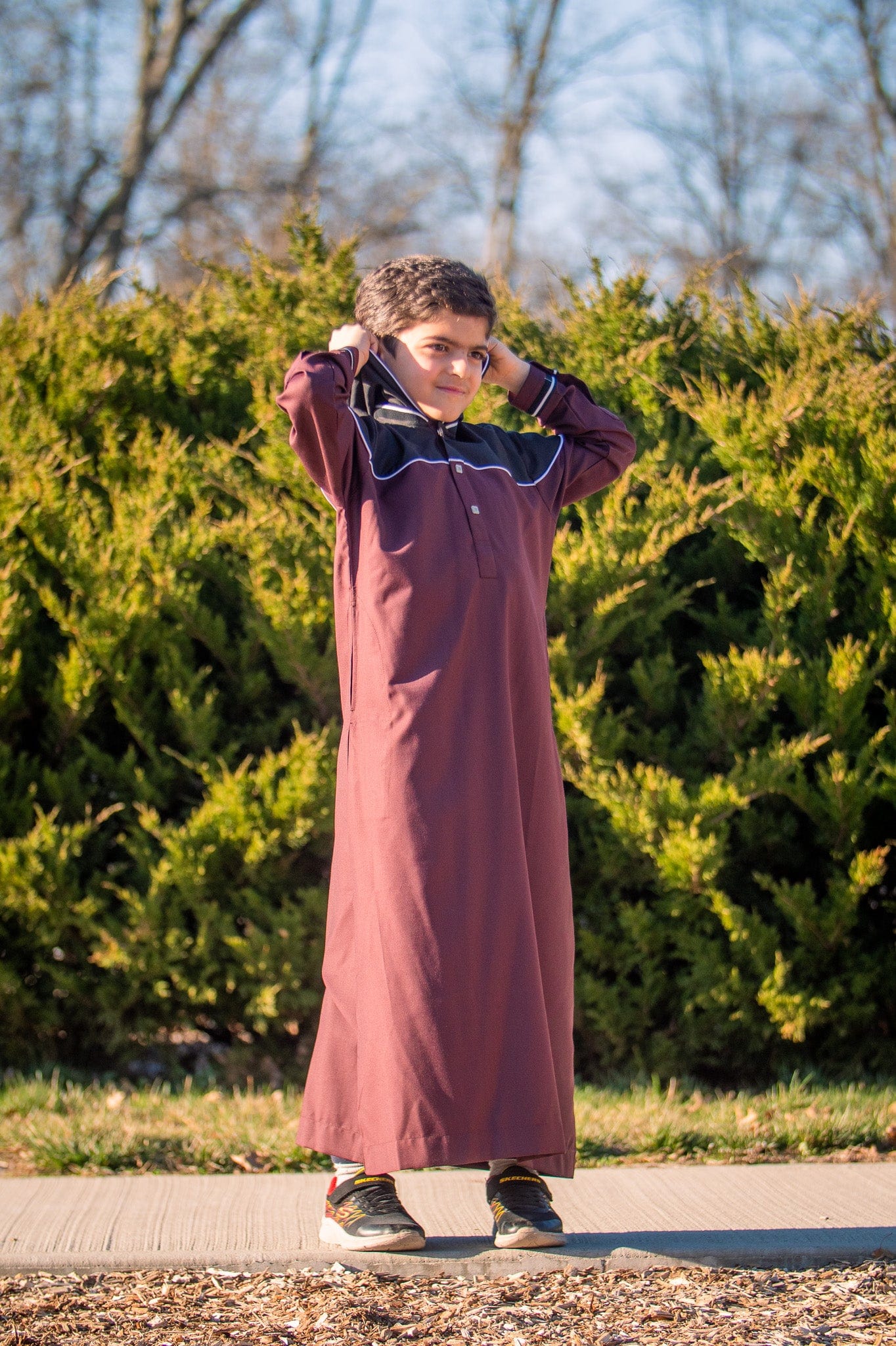 Burdaclothing KIDS PREMIUM HOODIE THOBE 514 (Father & Son)