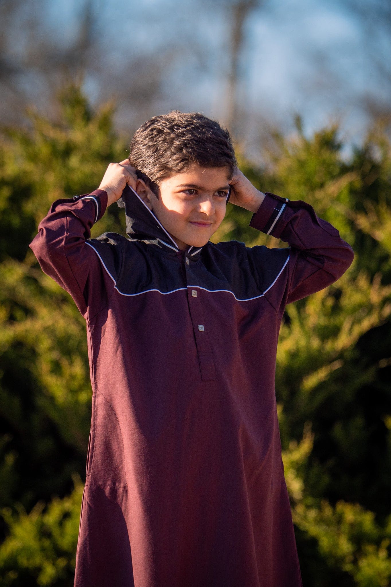 Burdaclothing KIDS PREMIUM HOODIE THOBE 514 (Father & Son)