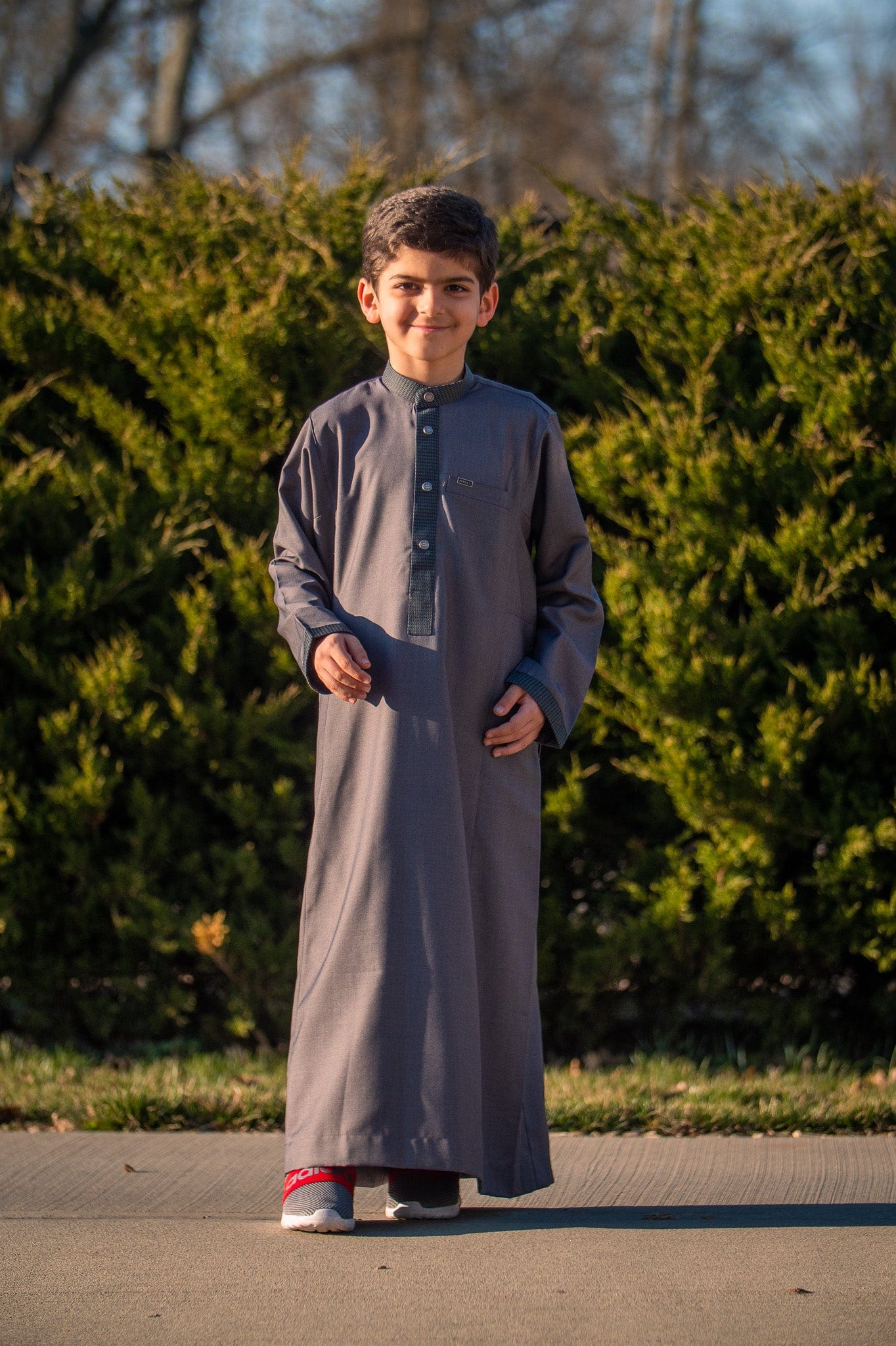 Burdaclothing KIDS THOBE 500 GRAY (Father & Son)