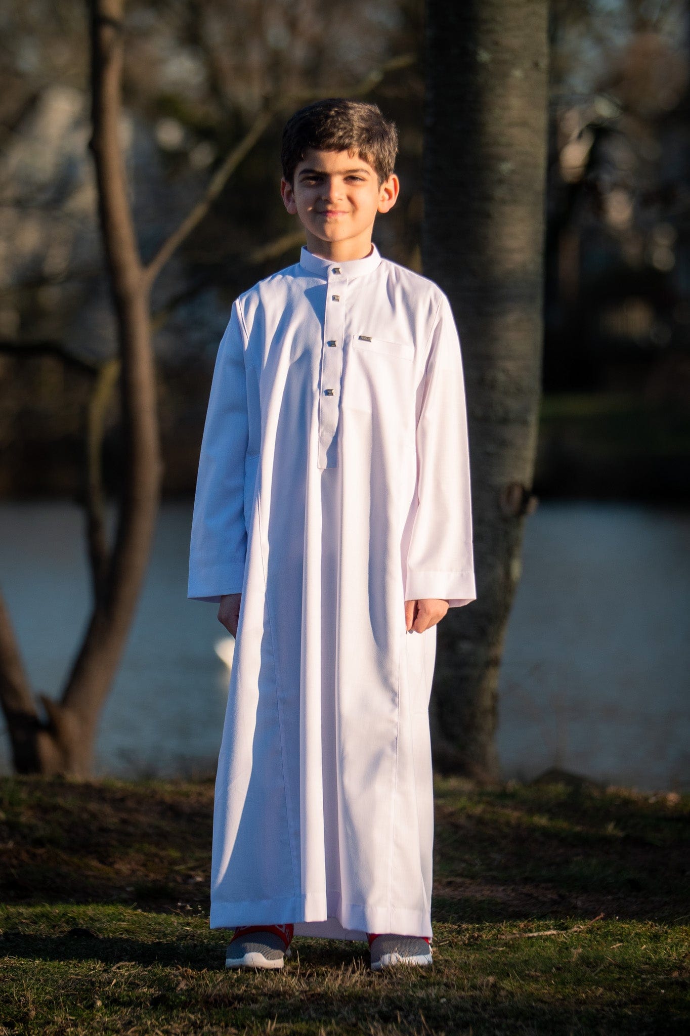 Burdaclothing KIDS THOBE 509 WHITE (Father & Son)