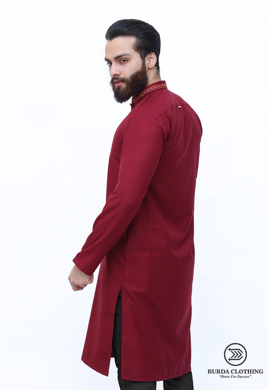 Burdaclothing Maroon Premium Kurta ( FATHER & SON)