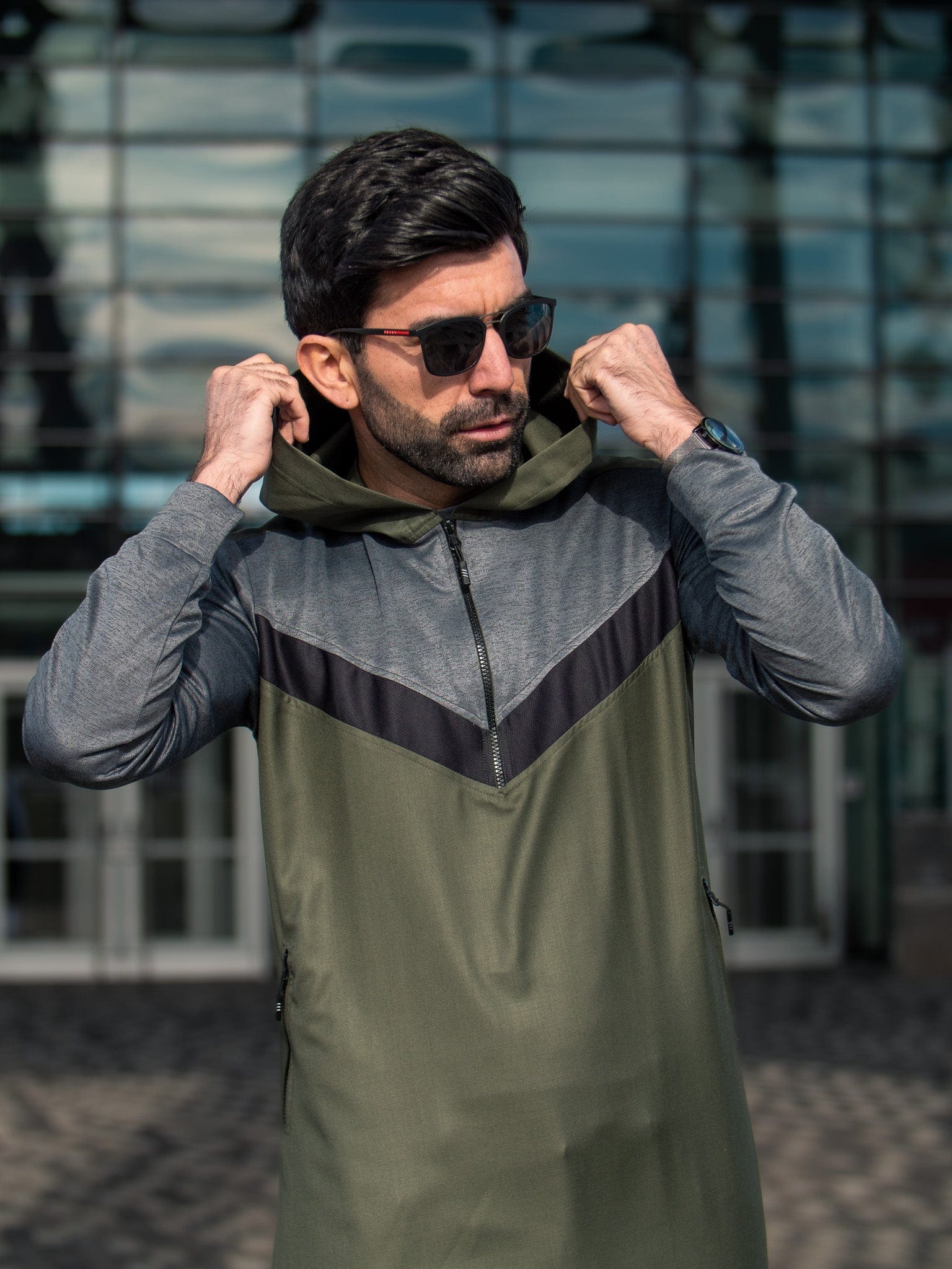 burdaclothing Medina Lovers Adult Hoodie Thobe (Father and Son)