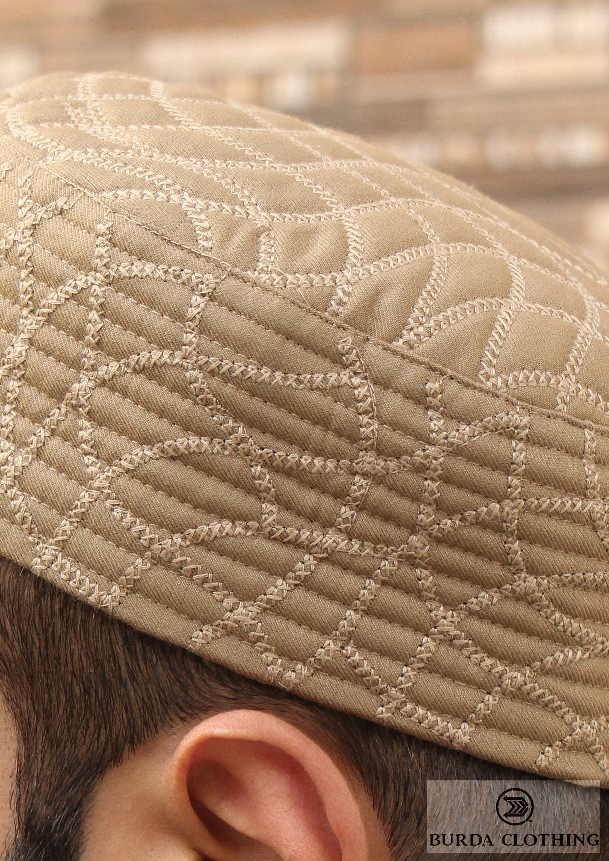 Burdaclothing Platinum Kufi 03 (Click to see 2 more color)