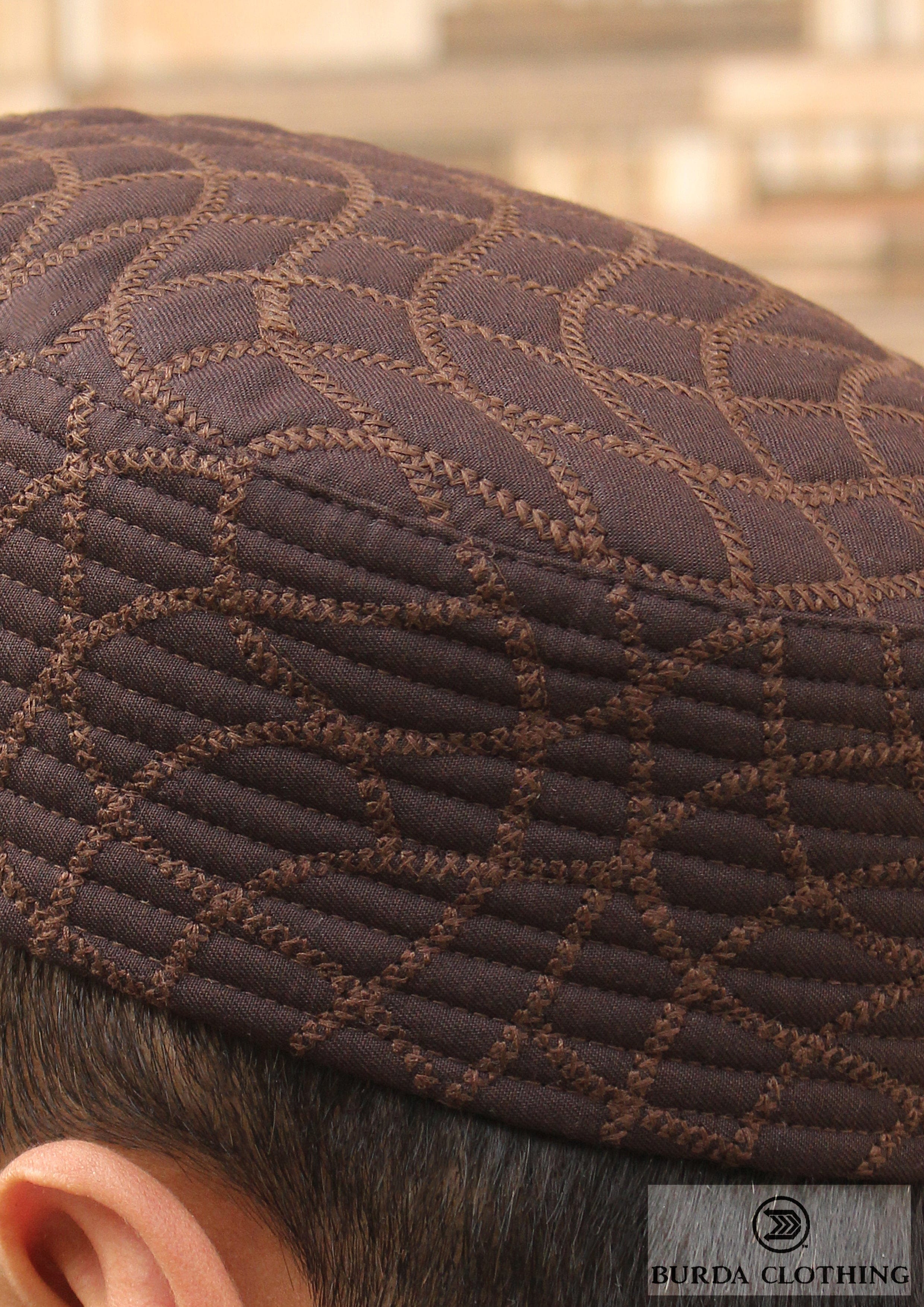 Burdaclothing Platinum Kufi 03 (Click to see 2 more color)