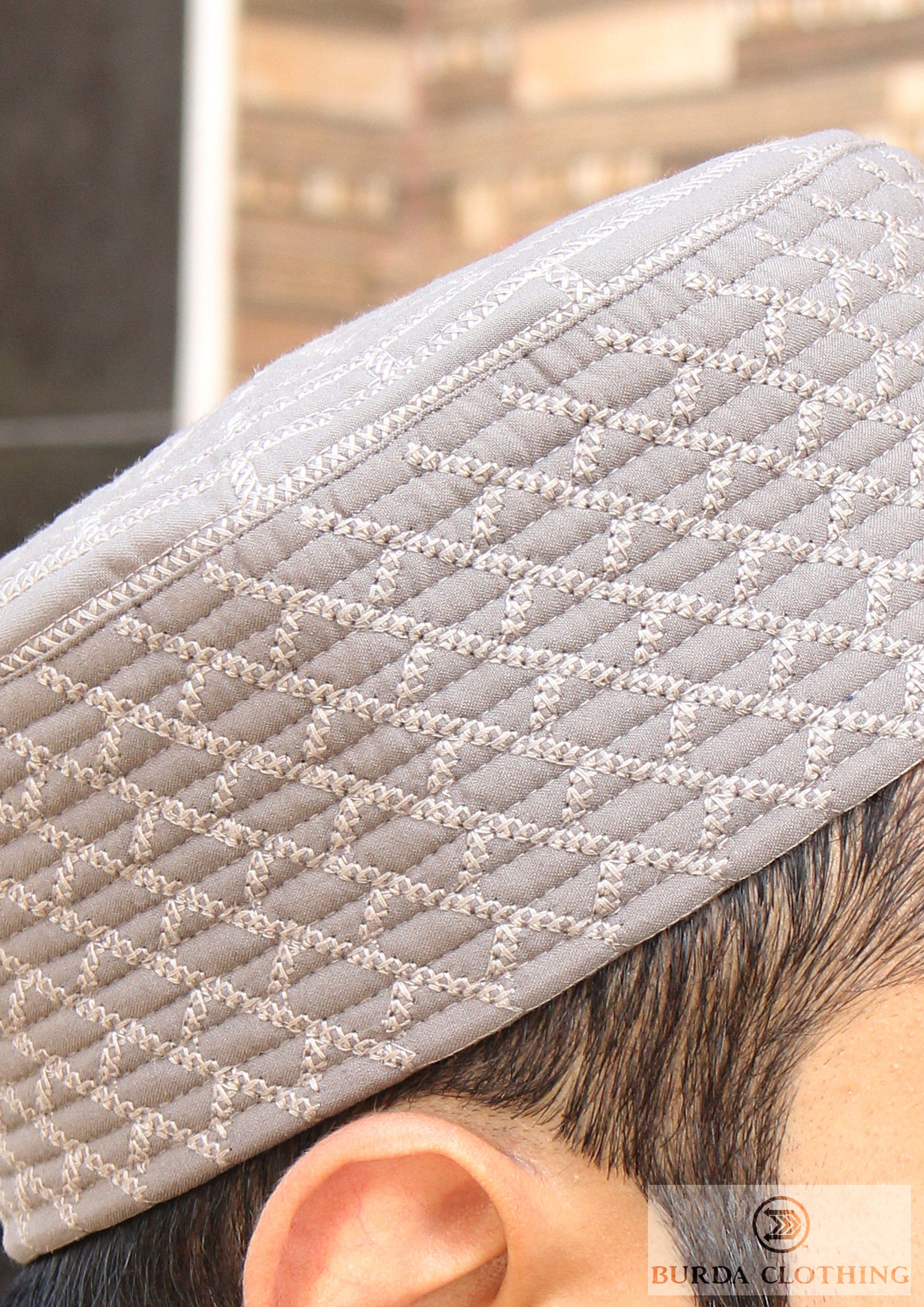 Burdaclothing Platinum Kufi 06 (Click to see 3 more color)