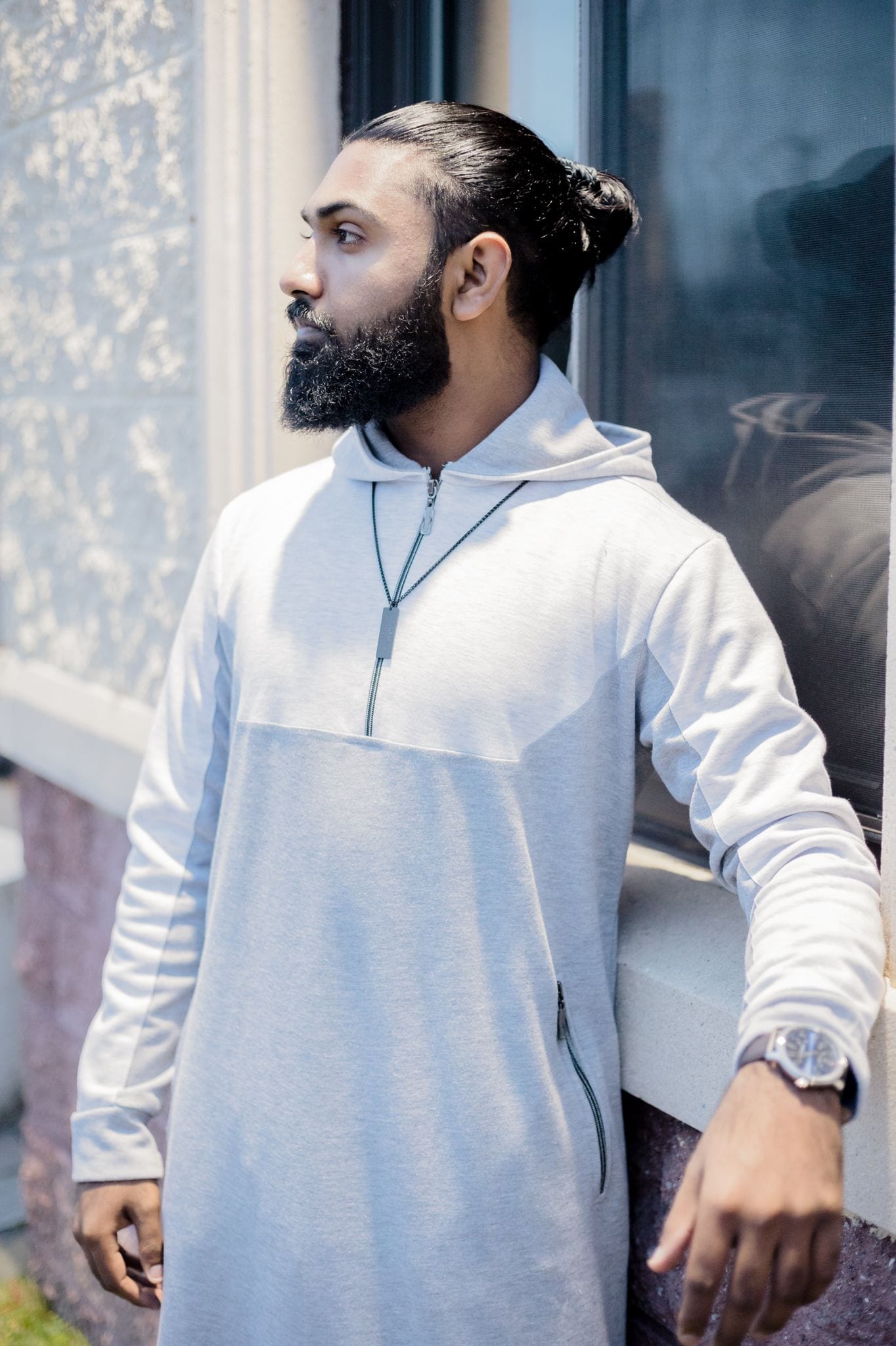 Burdaclothing Winter Sporty Short Hoodie Thobe (Version 1.0)