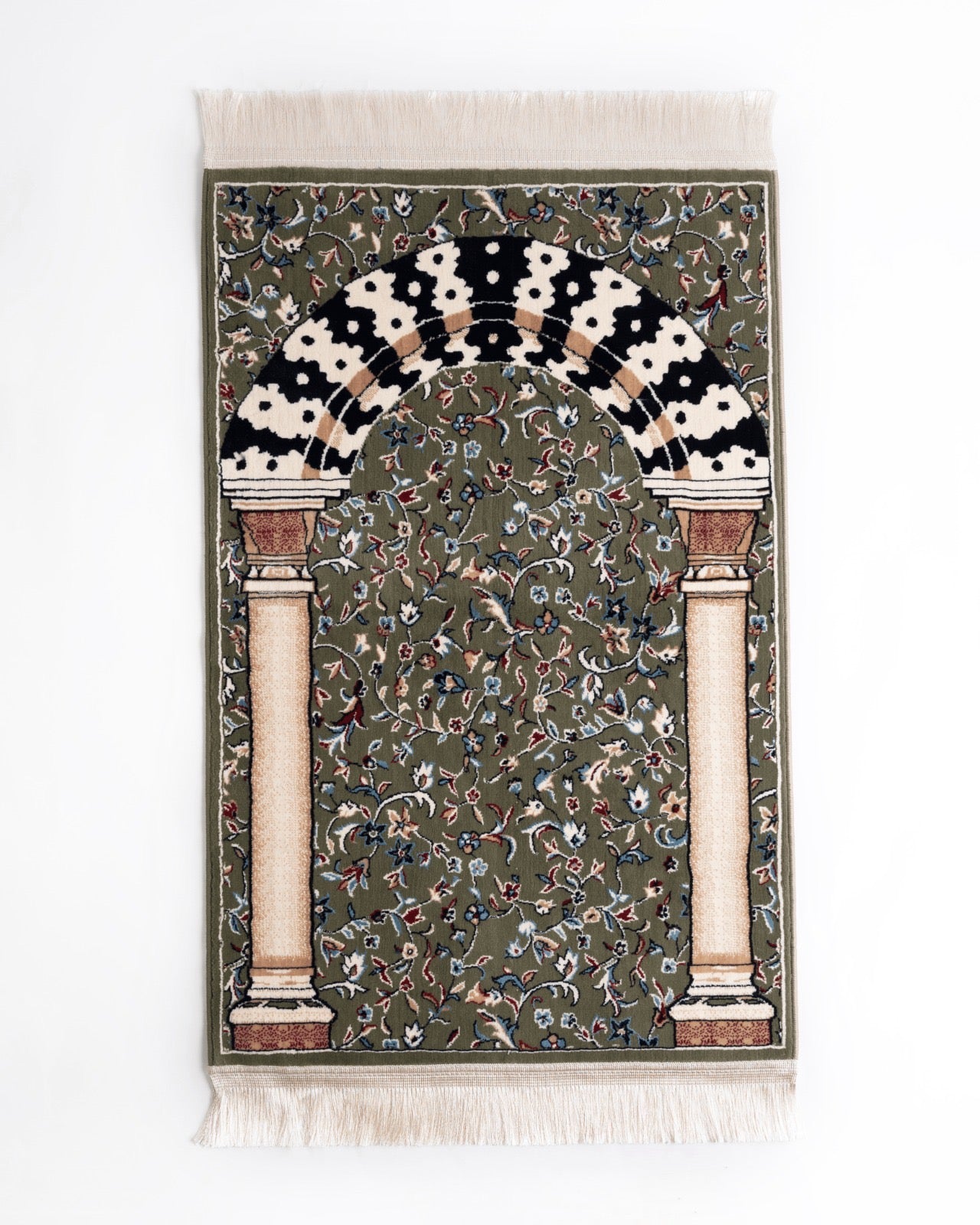 Medina Pillar Carpet-Green - Burdaclothing