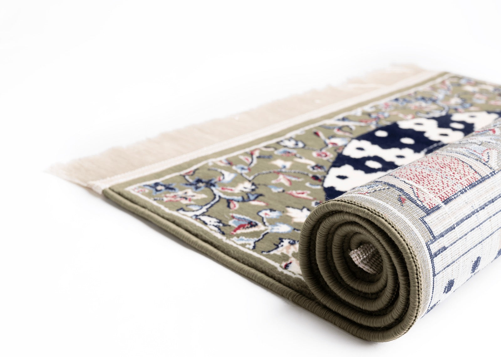 Medina Pillar Carpet-Green - Burdaclothing