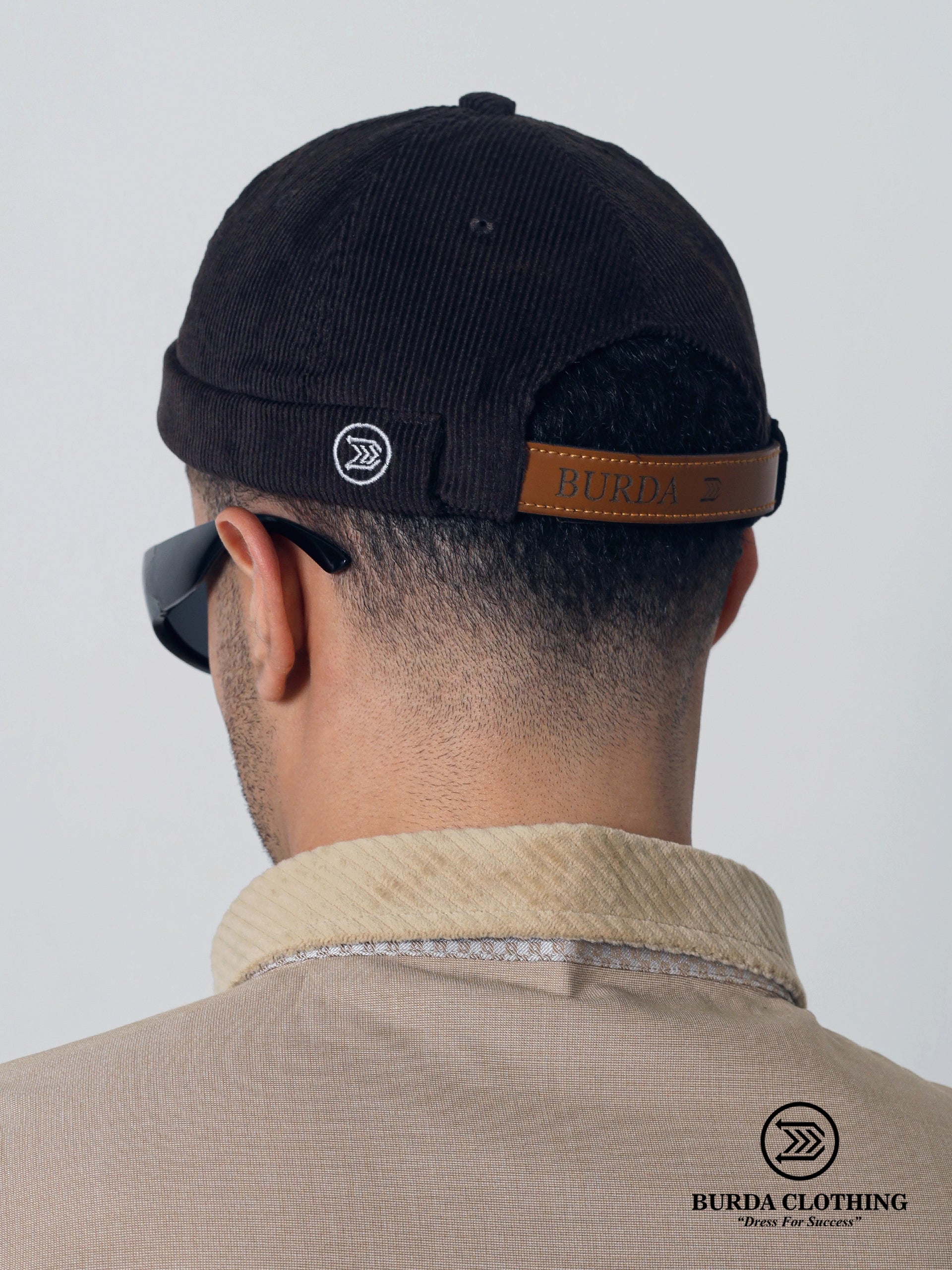 Corduroy Brimless Hat