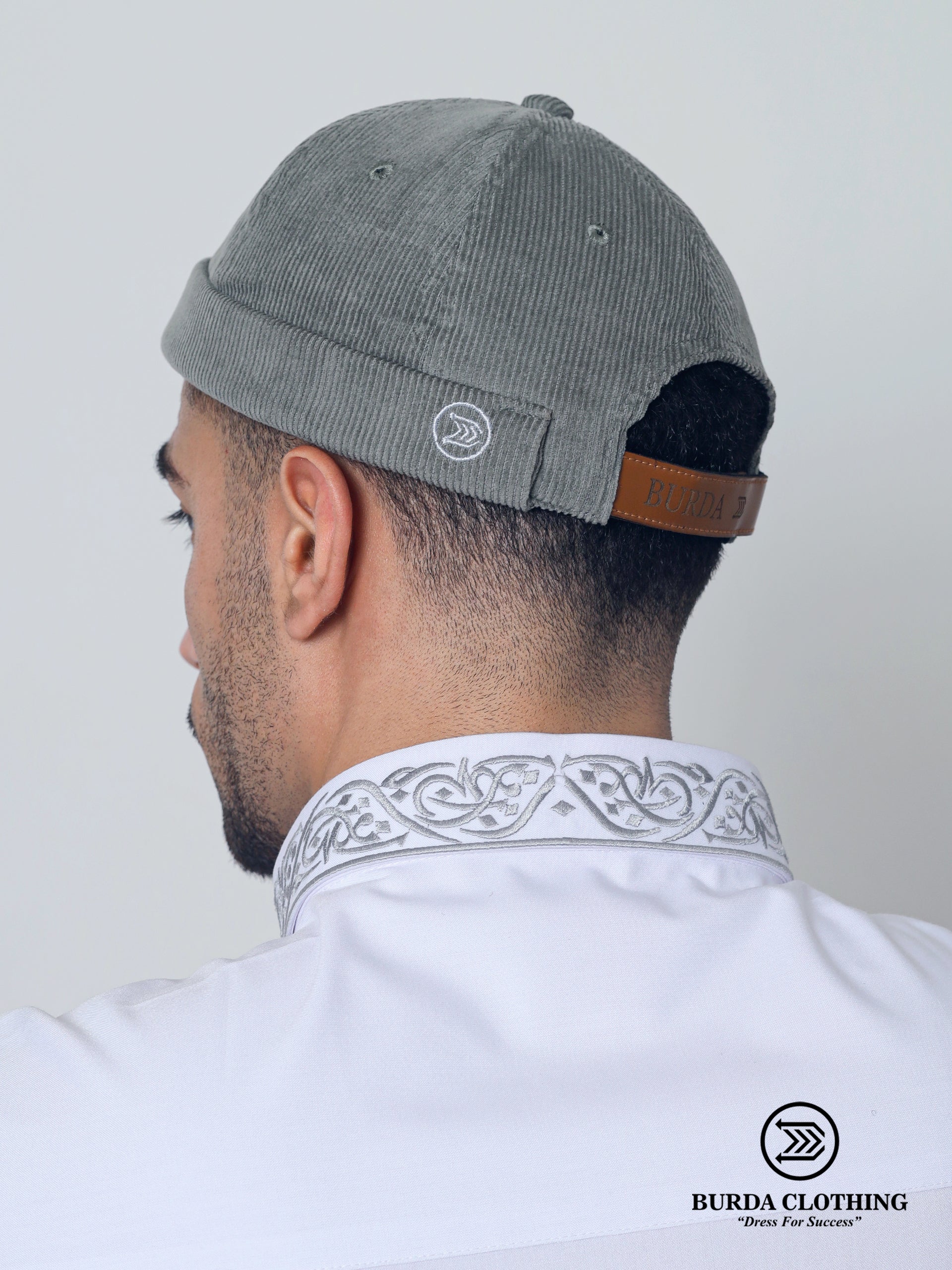 Corduroy Brimless Hat